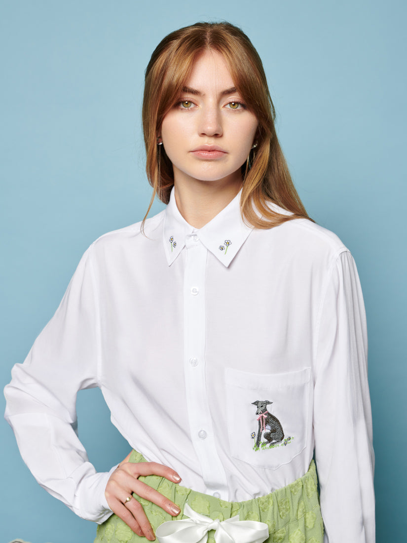 Penny Embroidered Shirt | SISTER JANE MAN