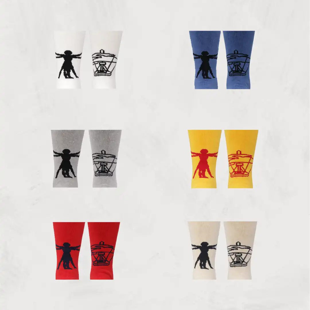 Pile Socks | Leonardo SHOWATABÉ by BRÚ NA BÓINNE【ネコポス選択可能】