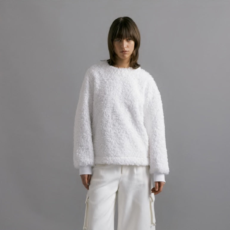 MW5STS02X_OFF WHITE | BOUCLE TO | Color:Off White【MOLLIOLLI_モリオリ】