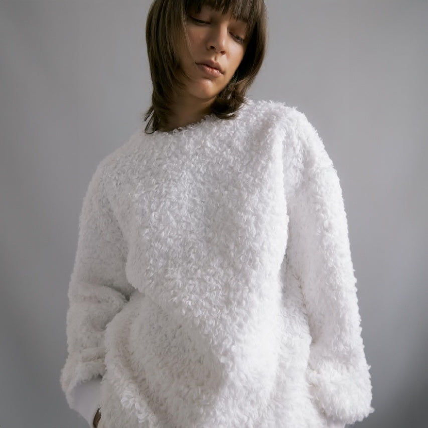 MW5STS02X_OFF WHITE | BOUCLE TO | Color:Off White【MOLLIOLLI_モリオリ】