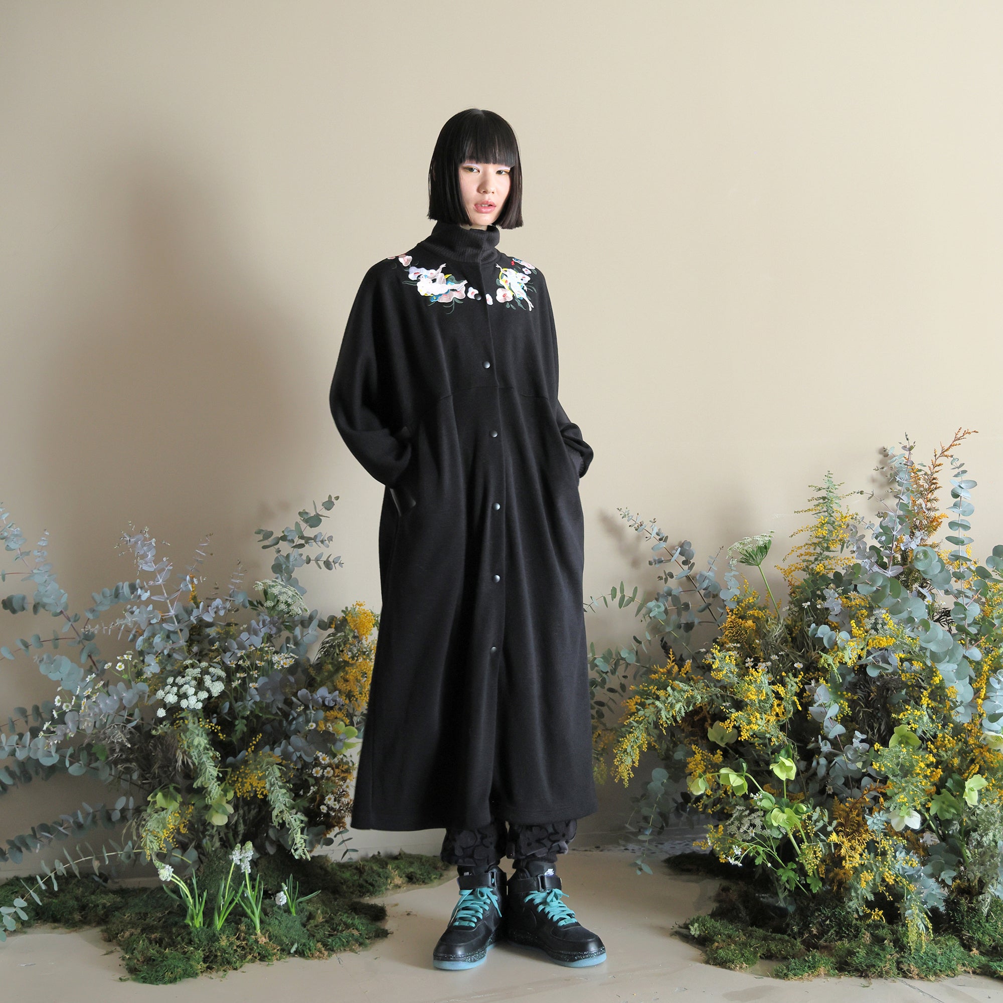 BSD24AW-19_BLACK | Lei Coadigan | Color:Black【BEDSIDEDRAMA_ベッドサイドドラマ】【archive】