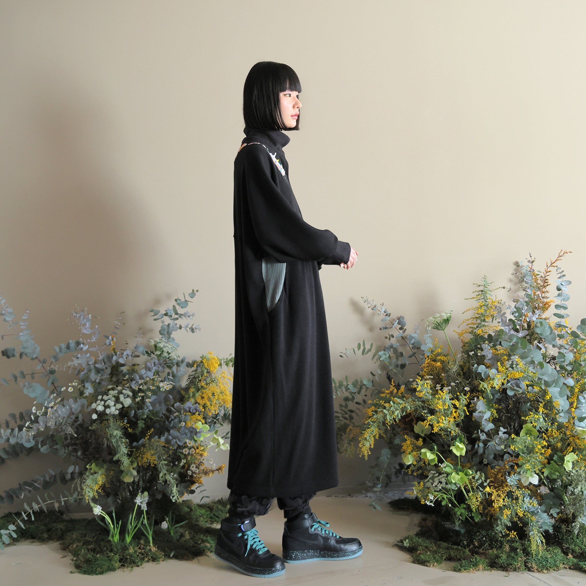 BSD24AW-19_BLACK | Lei Coadigan | Color:Black【BEDSIDEDRAMA_ベッドサイドドラマ】【archive】