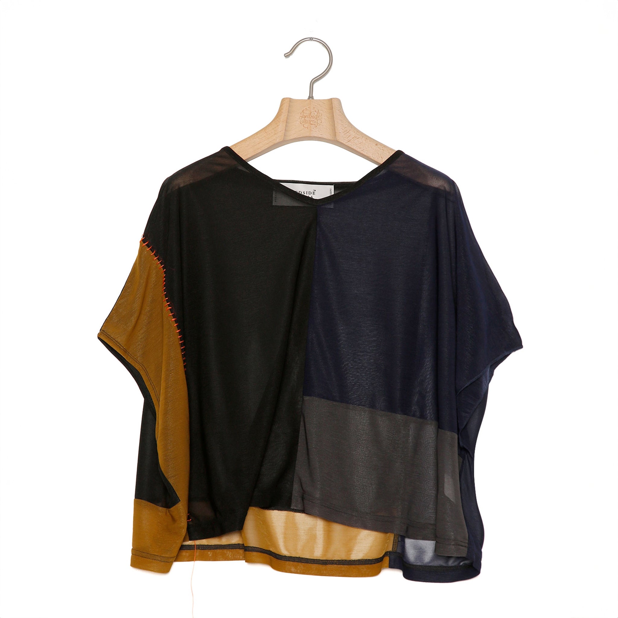 No:bsd24SS-05C | Name:Franken's Color Tee | Color:Black【BEDSIDEDRAMA_ベッドサイドドラマ】【入荷予定アイテム・入荷連絡可能】