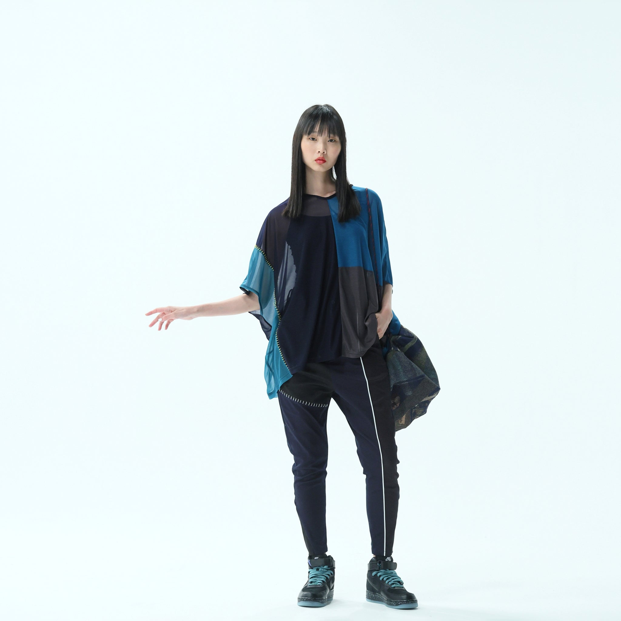 No:bsd24SS-05B | Name:Franken's Color Tee | Color:Navy【BEDSIDEDRAMA_ベッドサイドドラマ】【archive】