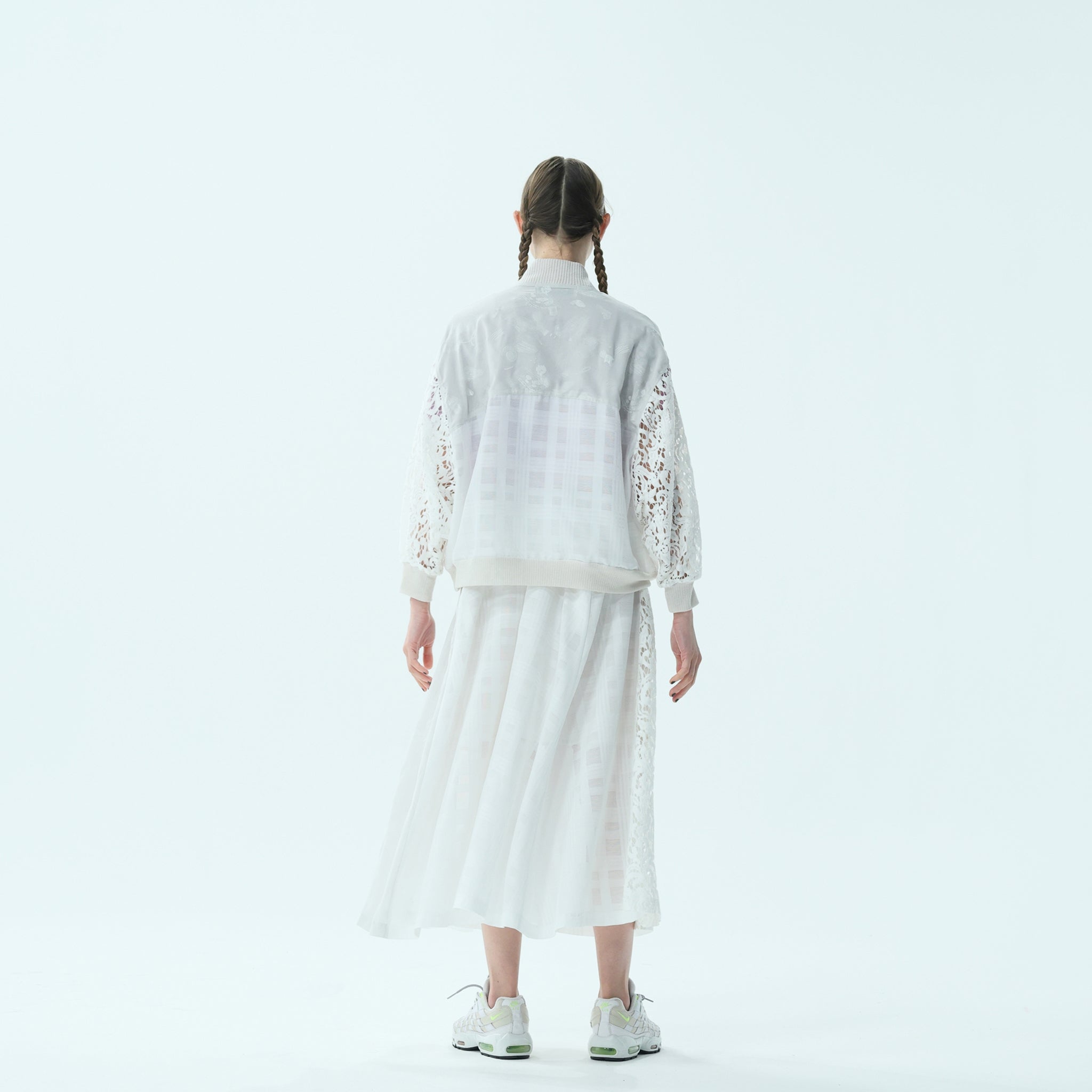 bsd24SS-12A | Skelton Ghost Blouson | Color:White【BEDSIDEDRAMA_ベッドサイドドラマ】【archive】