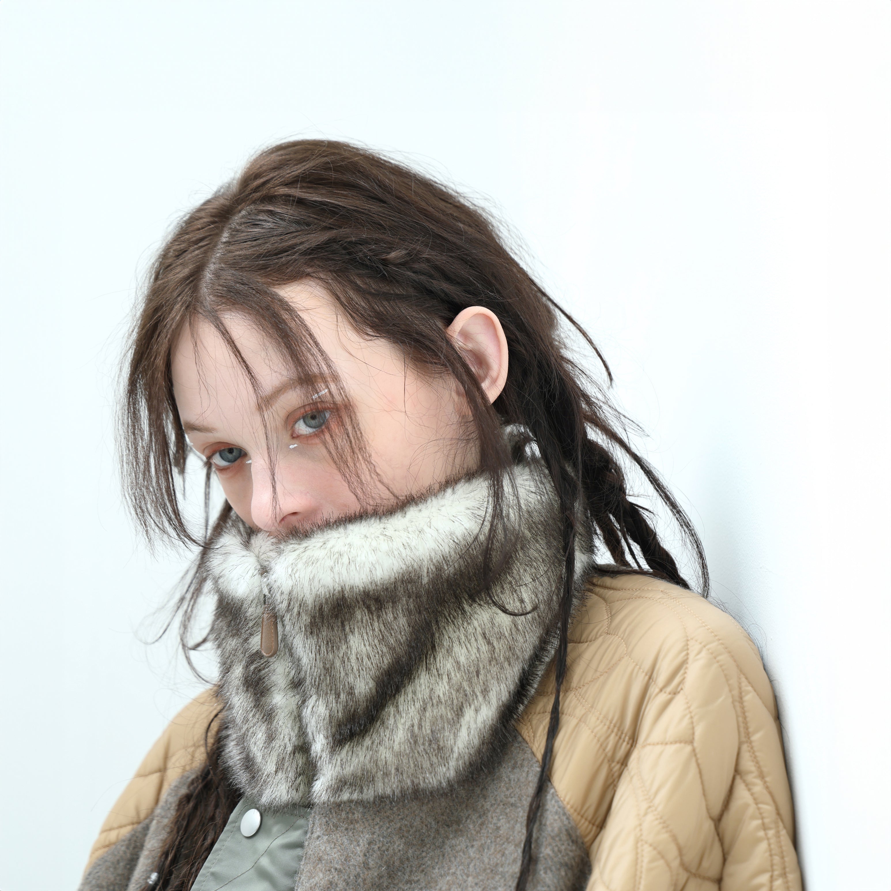 The Origin Folklore Blouson | Color_Beige | No_bsd25aw-03_beige【BEDSIDEDRAMA_ベッドサイドドラマ】