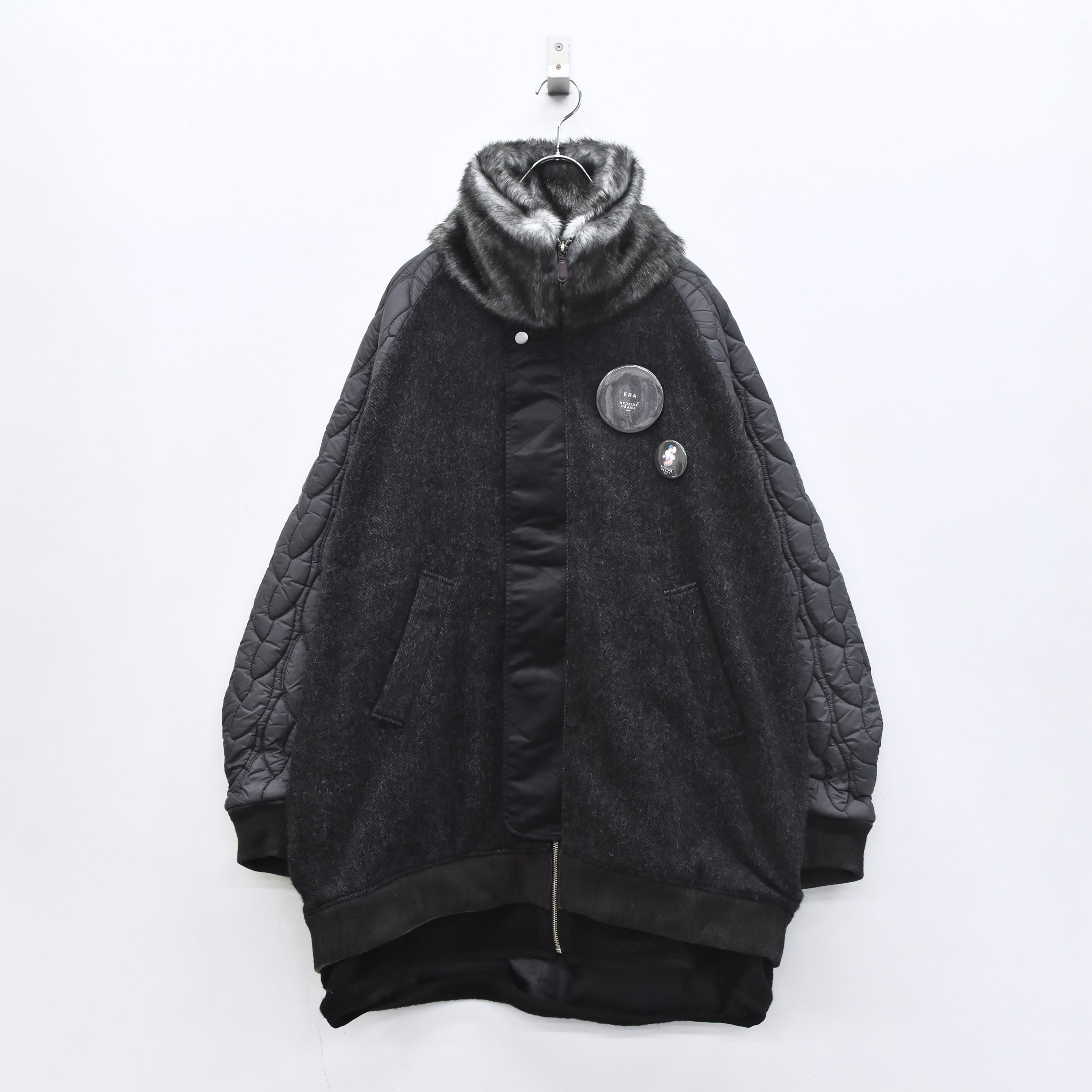 The Origin Folklore Blouson | Color_Black | No_bsd25aw-03_black【BEDSIDEDRAMA_ベッドサイドドラマ】【入荷予定アイテム・入荷連絡可能】