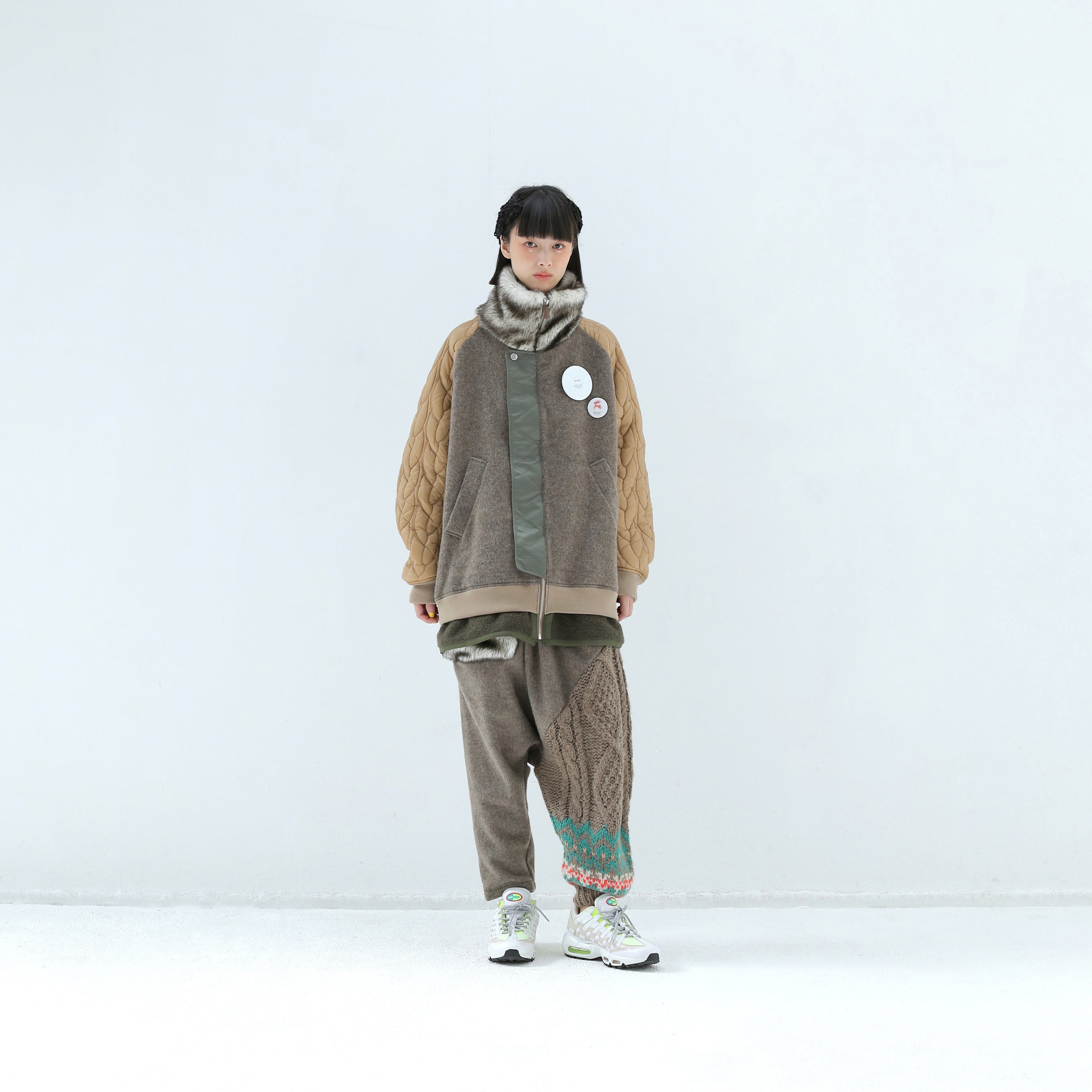 The Origin Folklore Blouson | Color_Beige | No_bsd25aw-03_beige【BEDSIDEDRAMA_ベッドサイドドラマ】