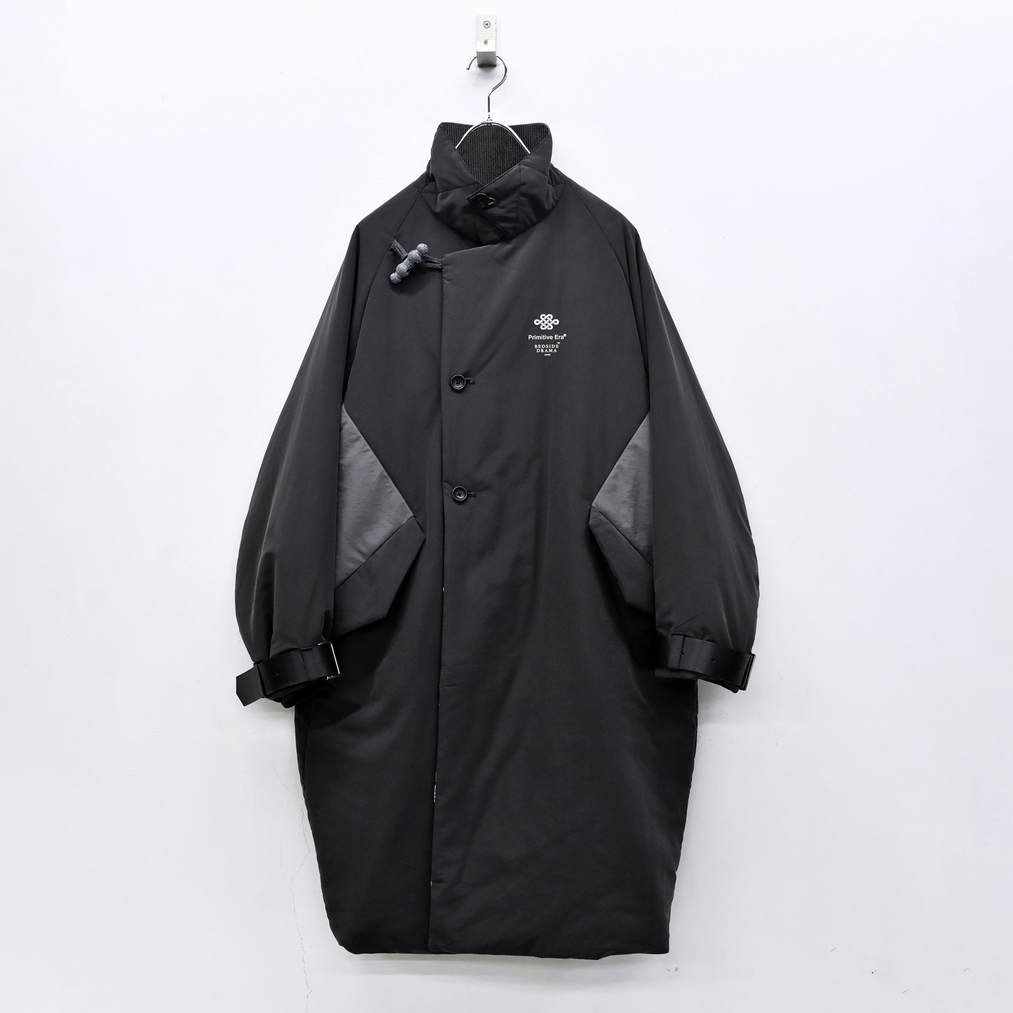 Star Relic Reversible Coat | Color_Black | No_bsd25aw-04_black【BEDSIDEDRAMA_ベッドサイドドラマ】【入荷予定アイテム・入荷連絡可能】