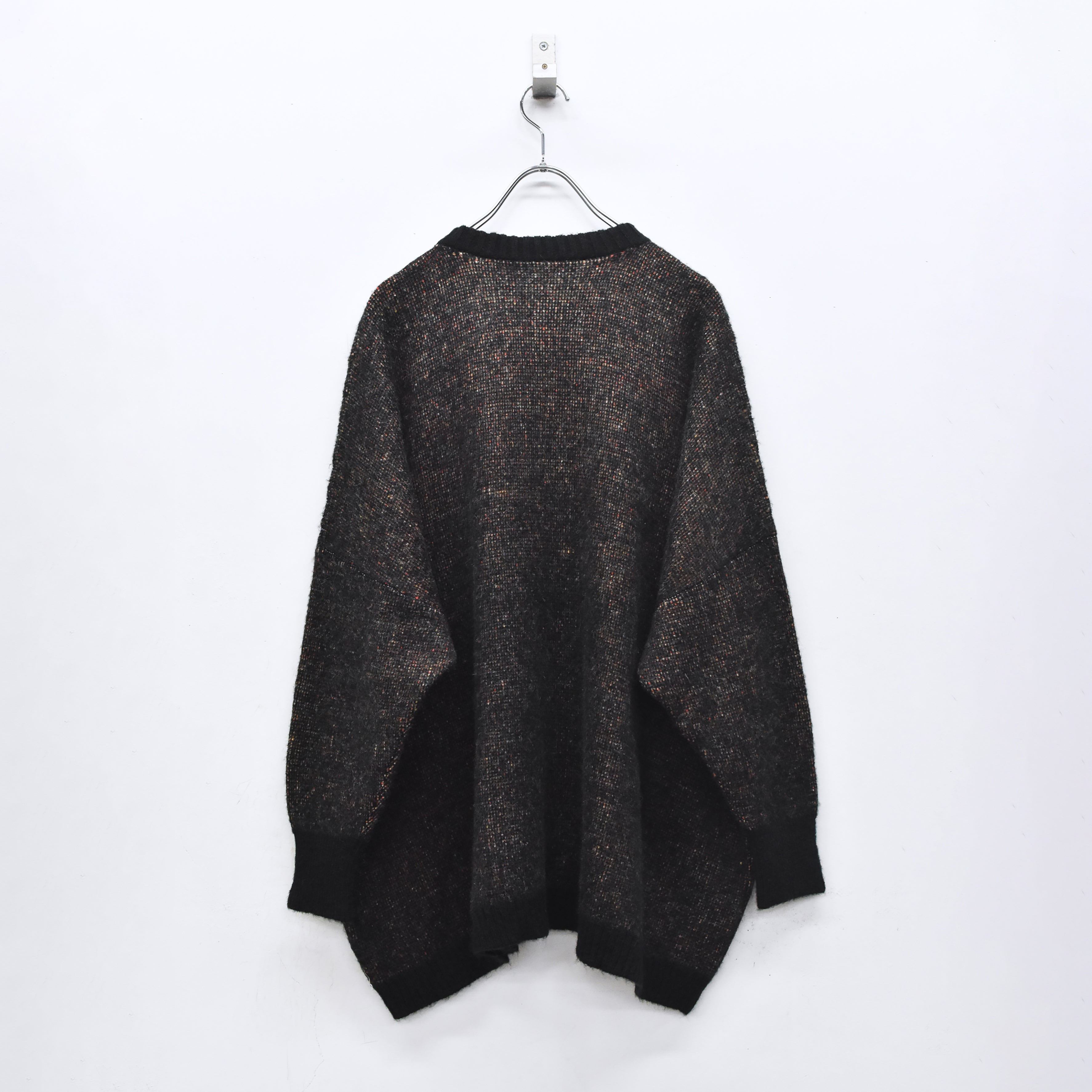 GOD Only Knows Knit Sweater | Color_Black | No_bsd25aw-08_black【BEDSIDEDRAMA_ベッドサイドドラマ】【入荷予定アイテム・入荷連絡可能】