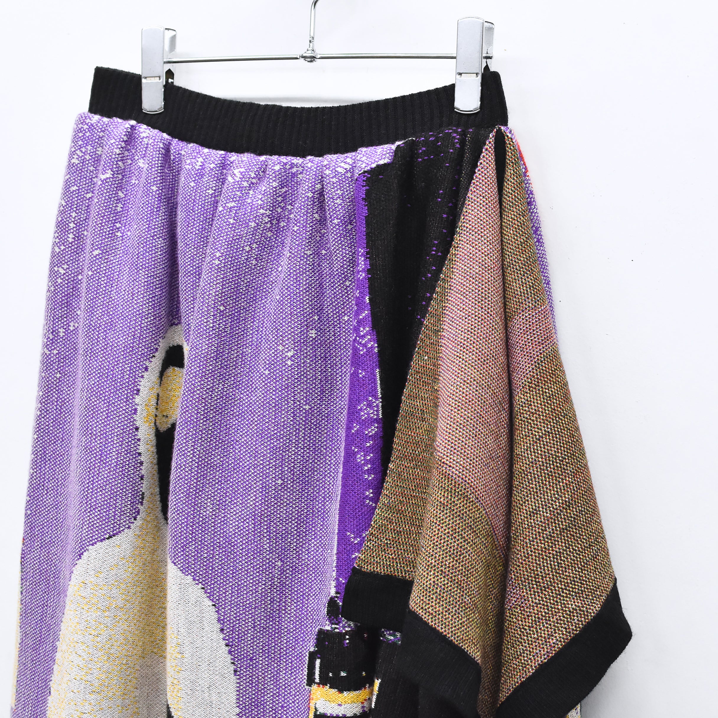 Old Era Stole Skirt | Color_Black | No_bsd25aw-09_black【BEDSIDEDRAMA_ベッドサイドドラマ】【入荷予定アイテム・入荷連絡可能】