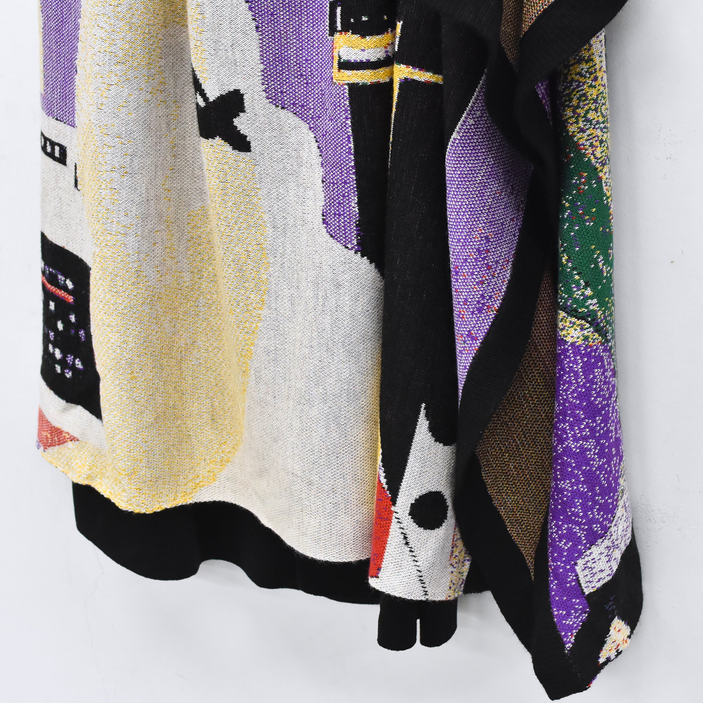 Old Era Stole Skirt | Color_Black | No_bsd25aw-09_black【BEDSIDEDRAMA_ベッドサイドドラマ】【入荷予定アイテム・入荷連絡可能】