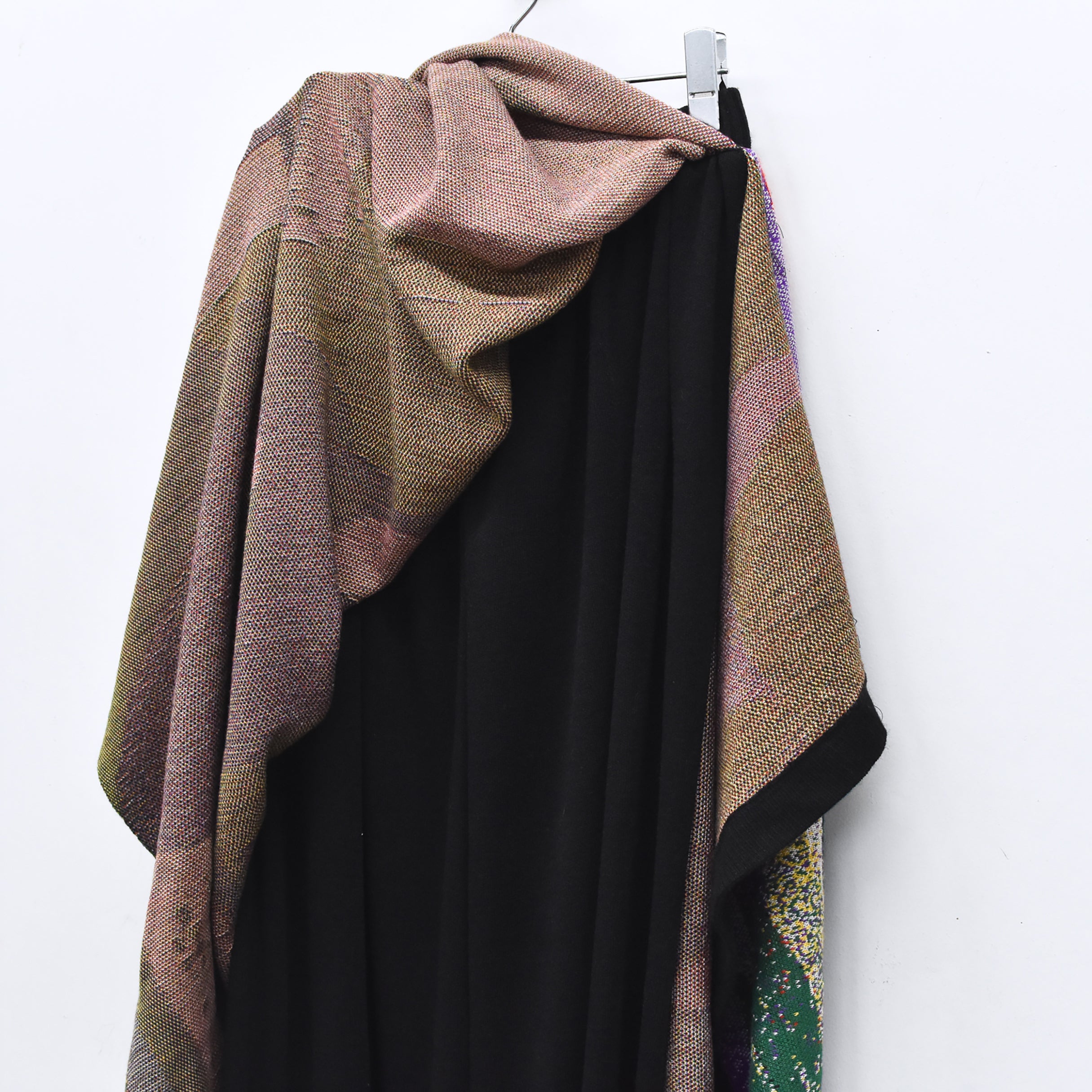 Old Era Stole Skirt | Color_Black | No_bsd25aw-09_black【BEDSIDEDRAMA_ベッドサイドドラマ】【入荷予定アイテム・入荷連絡可能】