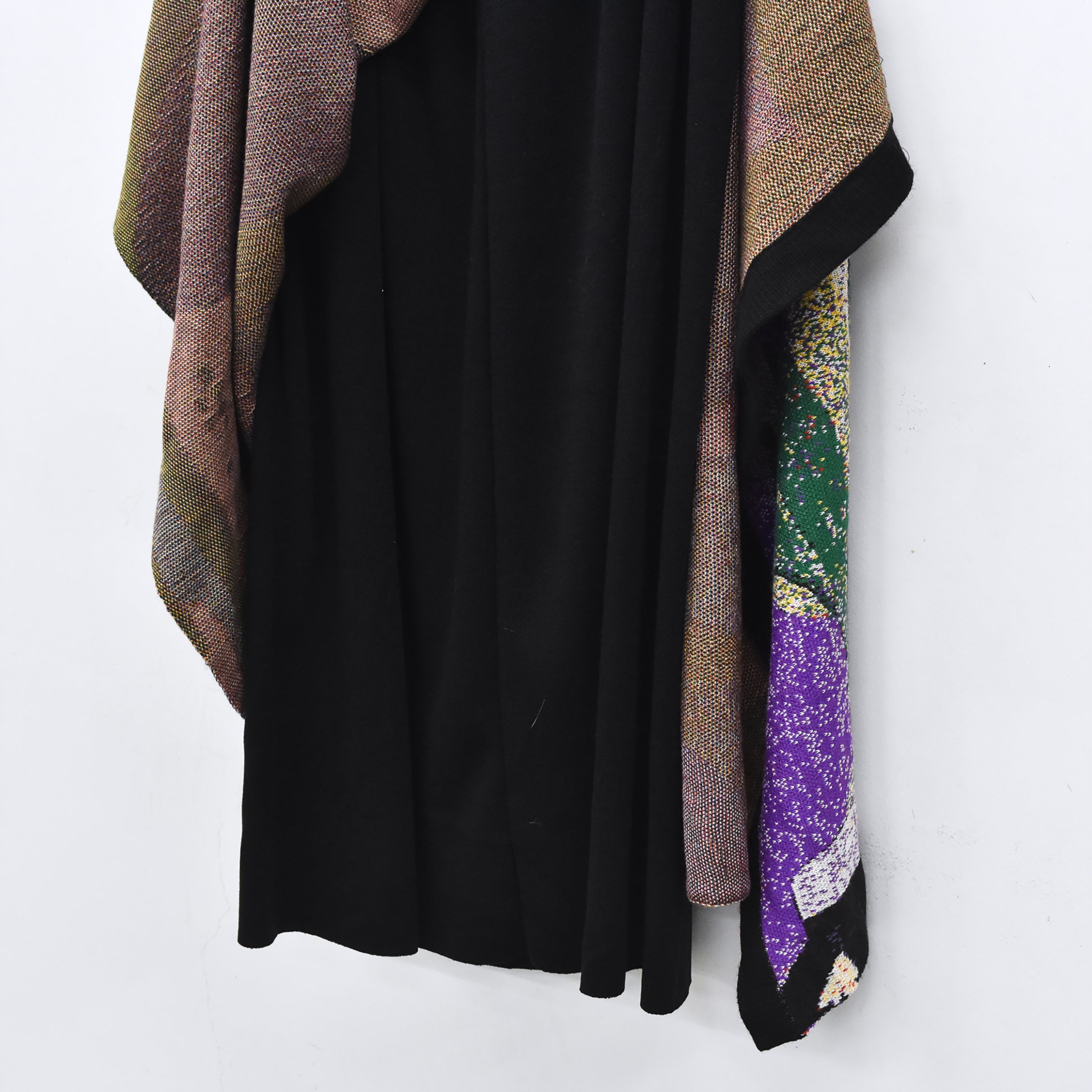 Old Era Stole Skirt | Color_Black | No_bsd25aw-09_black【BEDSIDEDRAMA_ベッドサイドドラマ】【入荷予定アイテム・入荷連絡可能】