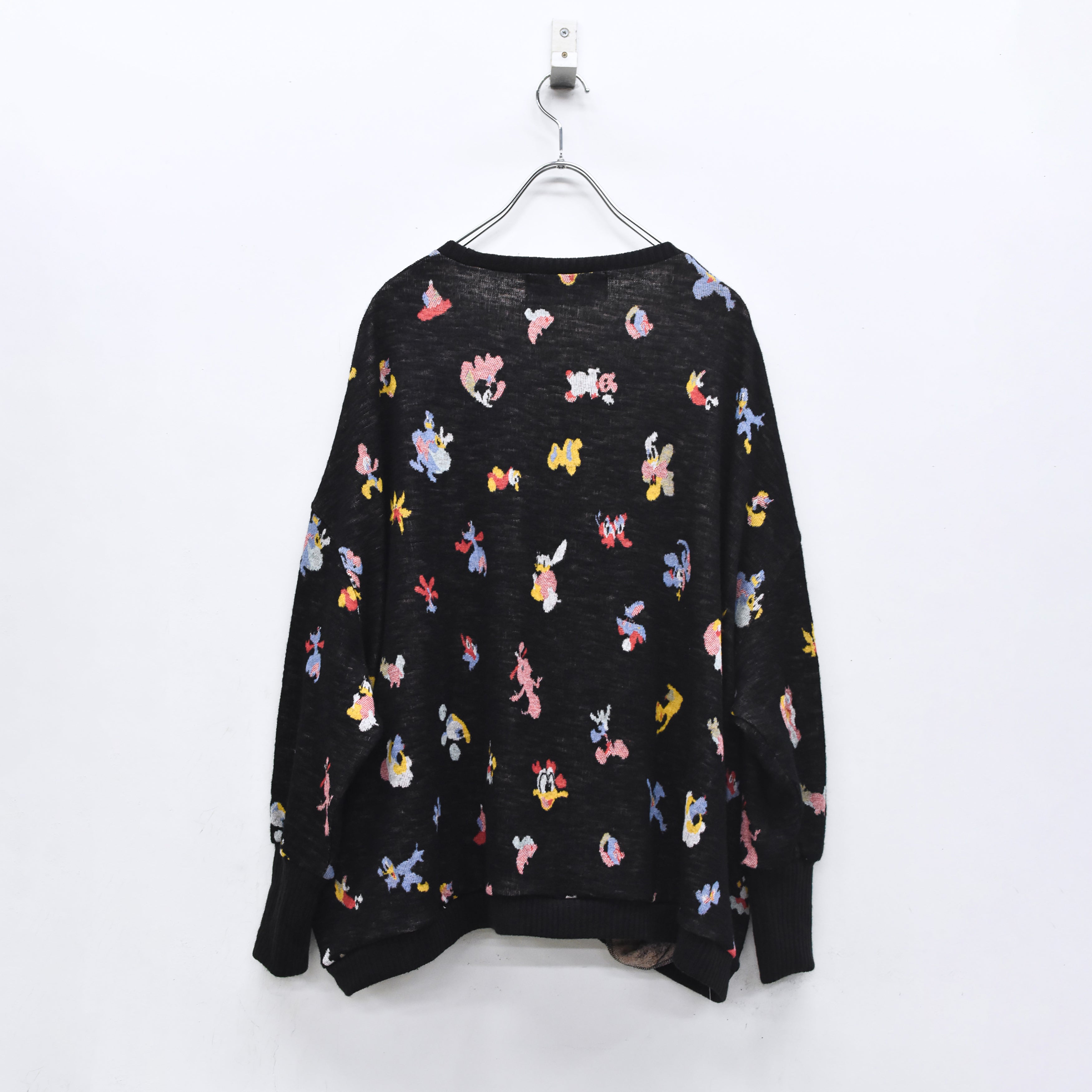Origin Jacquard Pullover | Color_Melt Bk | No_bsd25aw-11_melt bk【BEDSIDEDRAMA_ベッドサイドドラマ】【入荷予定アイテム・入荷連絡可能】