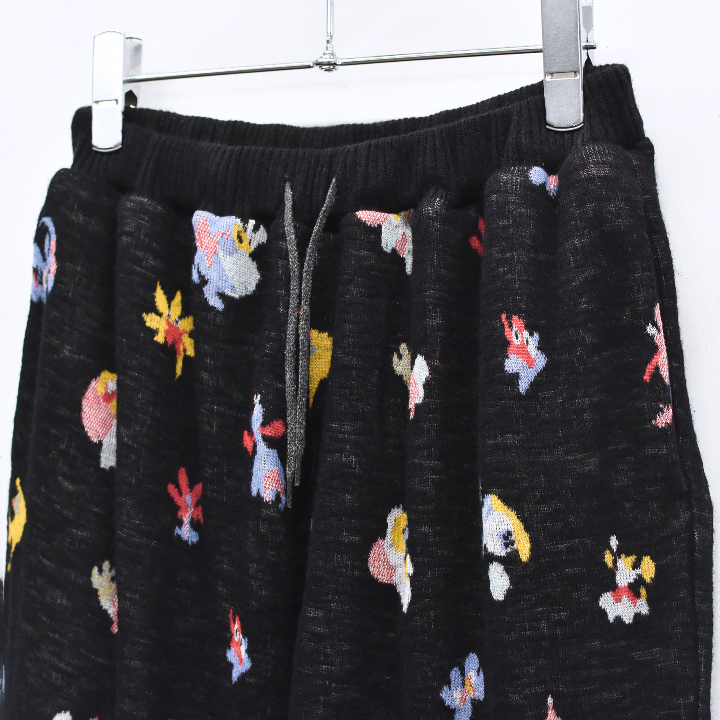 Origin Jacquard Jodhpurs | Color_Melt Bk | No_bsd25aw-12_melt bk【BEDSIDEDRAMA_ベッドサイドドラマ】【入荷予定アイテム・入荷連絡可能】