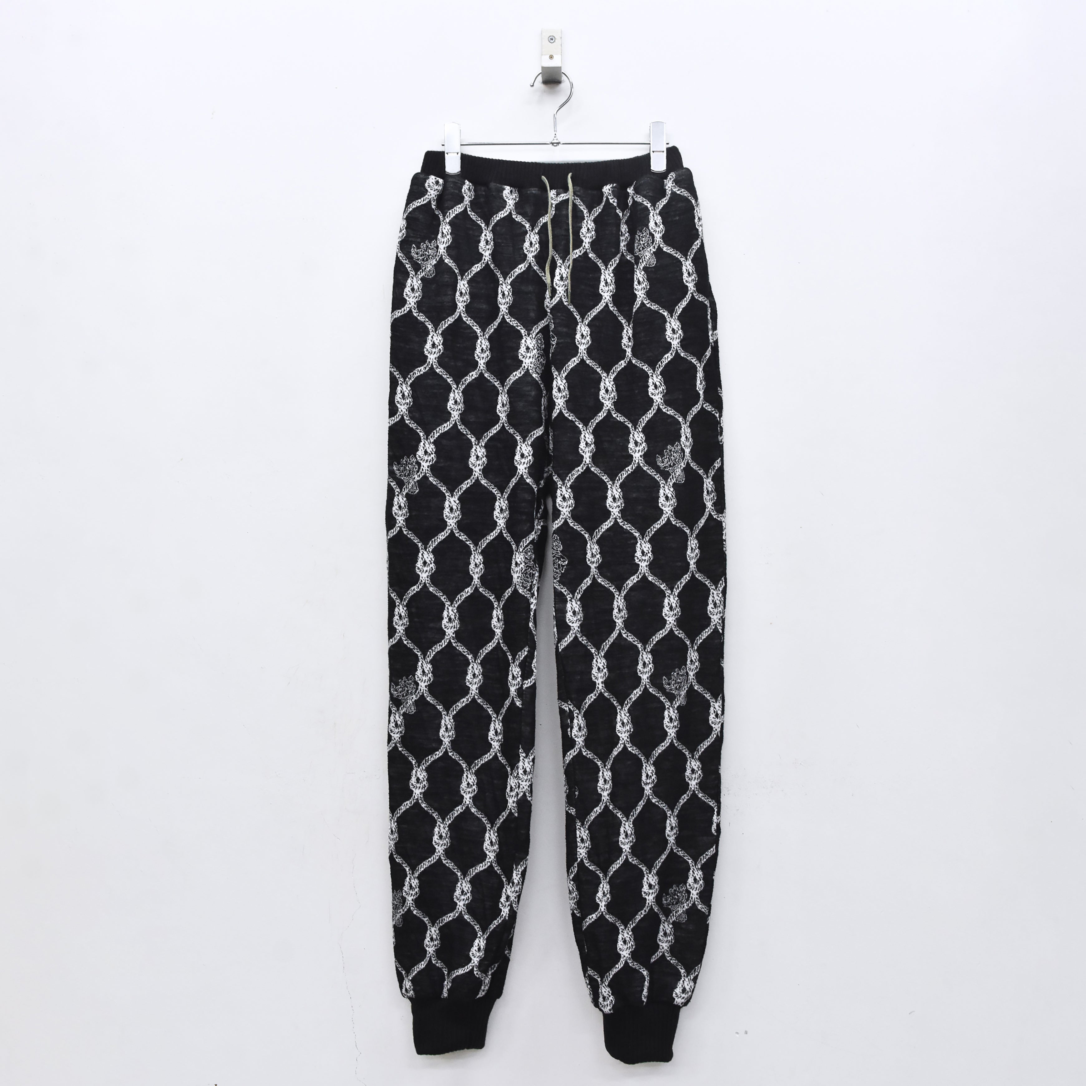 Origin Jacquard Jodhpurs | Color_Black | No_bsd25aw-12_black【BEDSIDEDRAMA_ベッドサイドドラマ】【入荷予定アイテム・入荷連絡可能】