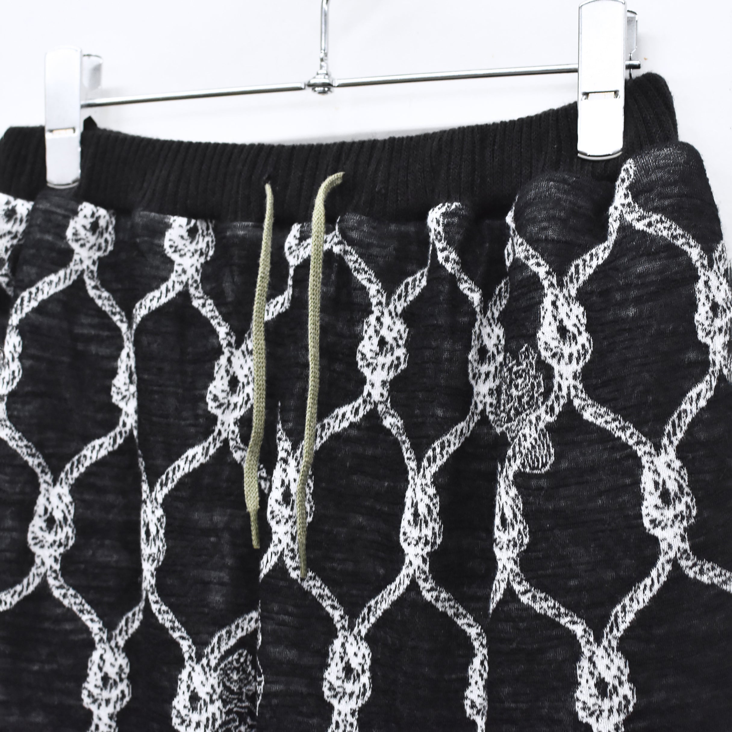 Origin Jacquard Jodhpurs | Color_Black | No_bsd25aw-12_black【BEDSIDEDRAMA_ベッドサイドドラマ】【入荷予定アイテム・入荷連絡可能】