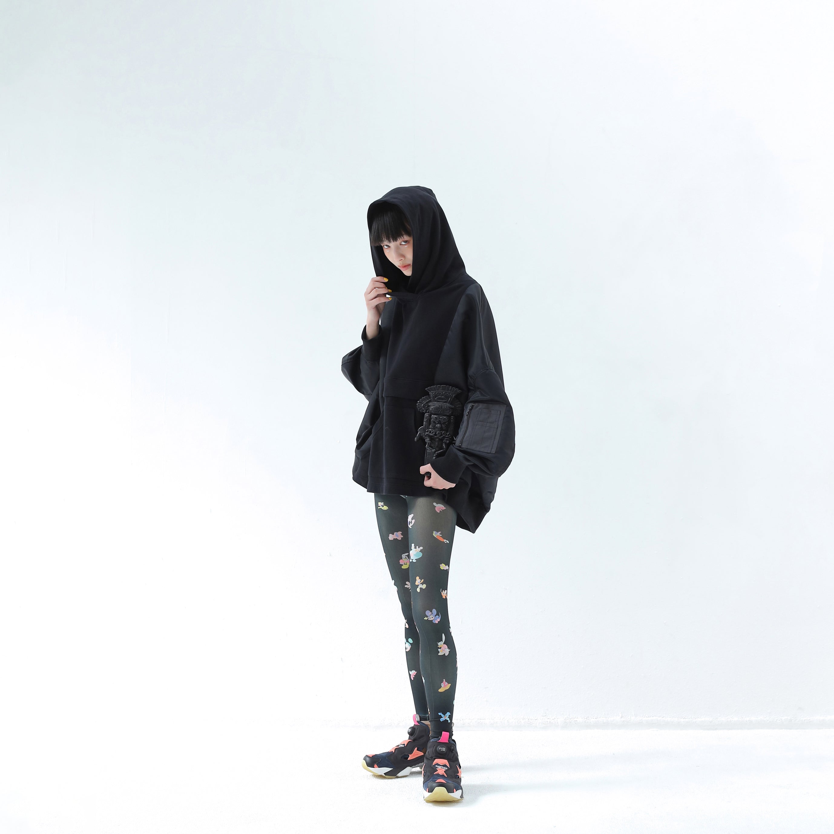 Jomon Period Parker | Color_Black | No_bsd25aw-13_black【BEDSIDEDRAMA_ベッドサイドドラマ】【入荷予定アイテム・入荷連絡可能】