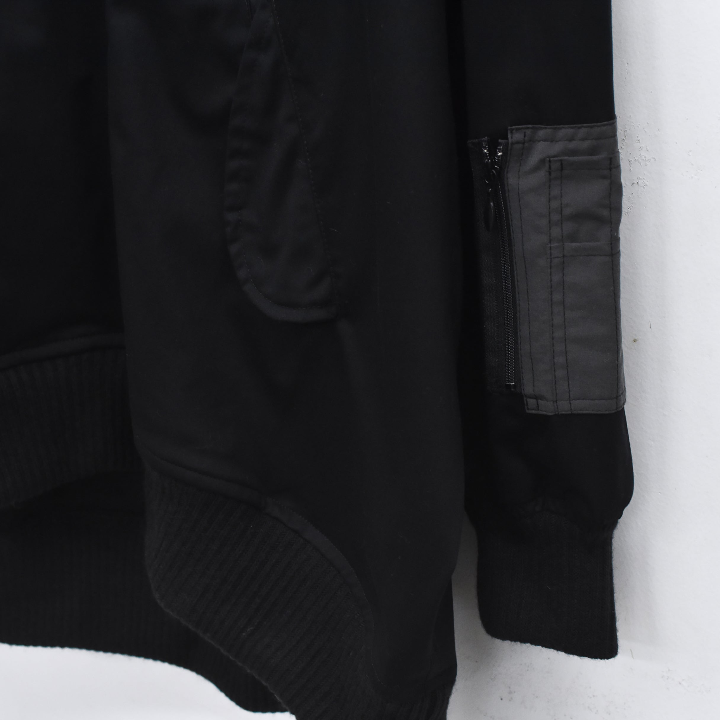 MA-1 Pullover | Color_Black | No_bsd25aw-14_black【BEDSIDEDRAMA_ベッドサイドドラマ】【入荷予定アイテム・入荷連絡可能】