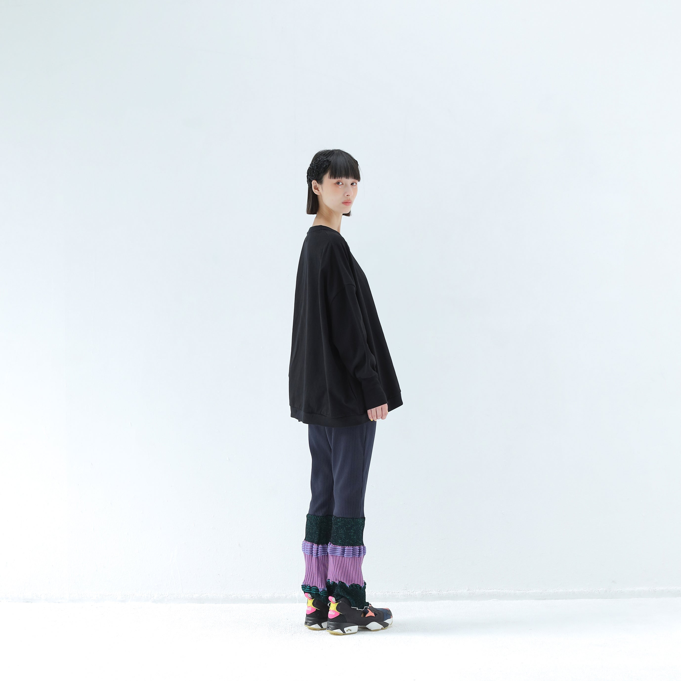 DIGNEY DOLL Wide Pullover | Color_Black | No_bsd25aw-20a_black【BEDSIDEDRAMA_ベッドサイドドラマ】【入荷予定アイテム・入荷連絡可能】