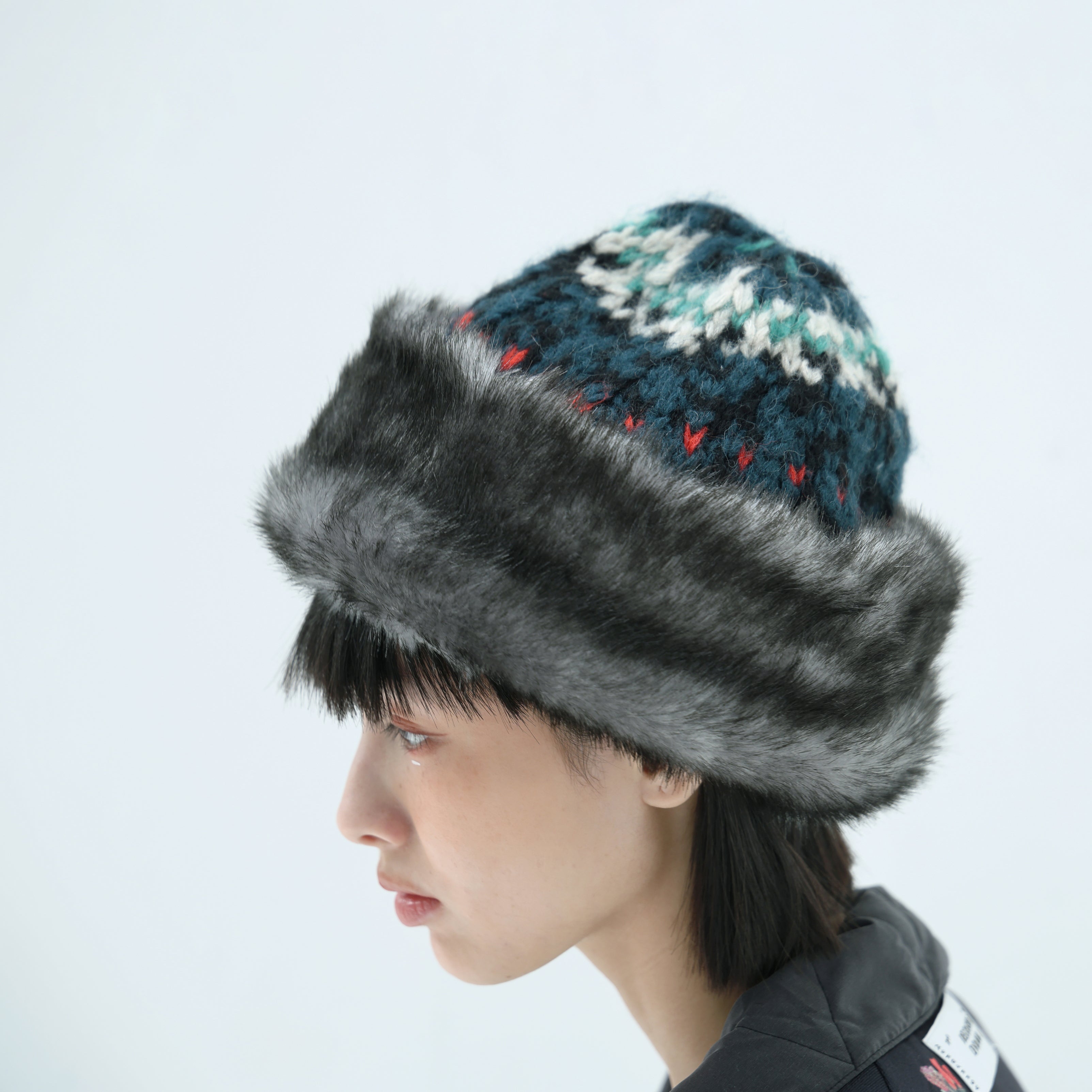 Primitive Knit Cap | Color_Black | No_bsd25aw-23_black【BEDSIDEDRAMA_ベッドサイドドラマ】【入荷予定アイテム・入荷連絡可能】