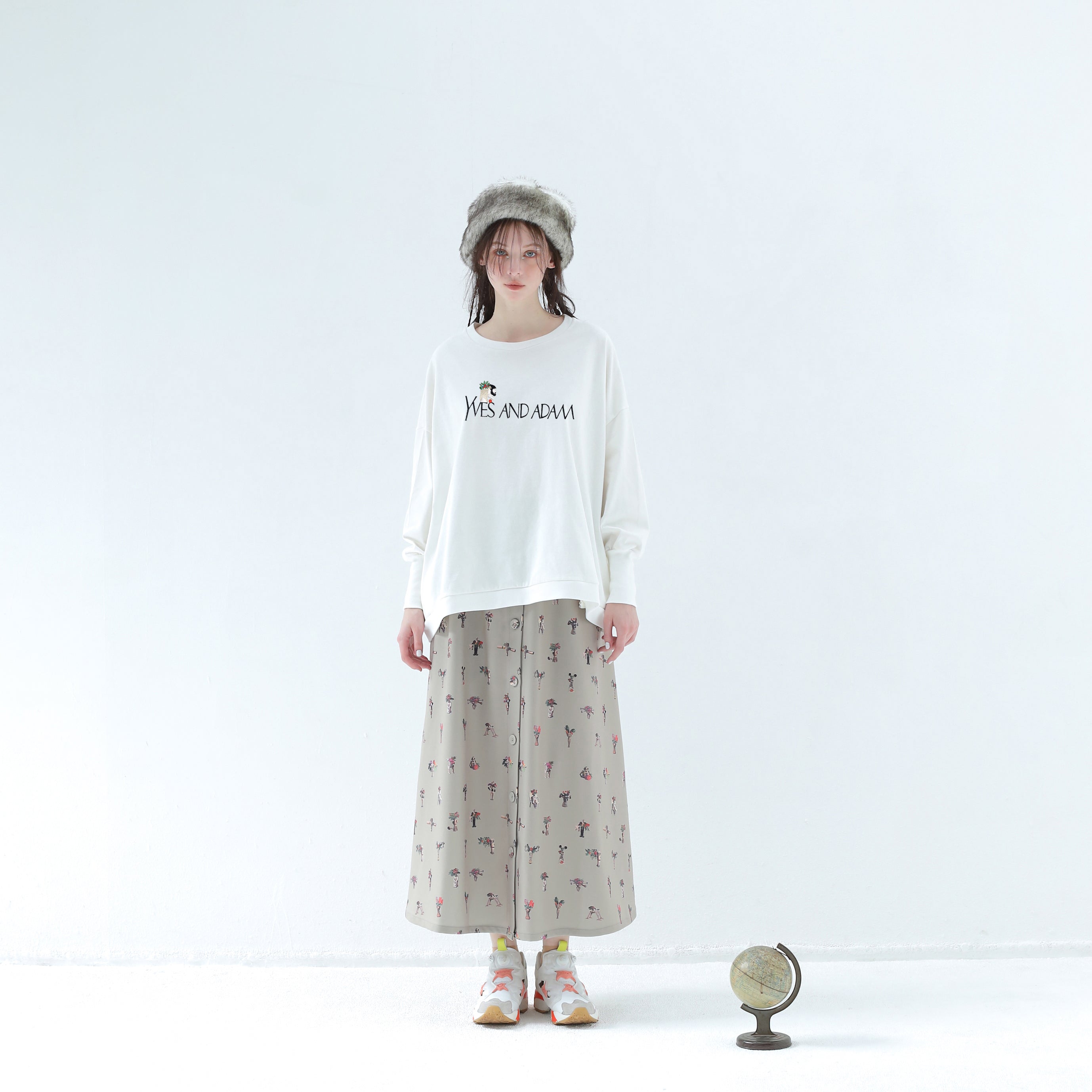Primitive Knit Cap | Color_Moss | No_bsd25aw-23_moss【BEDSIDEDRAMA_ベッドサイドドラマ】【入荷予定アイテム・入荷連絡可能】