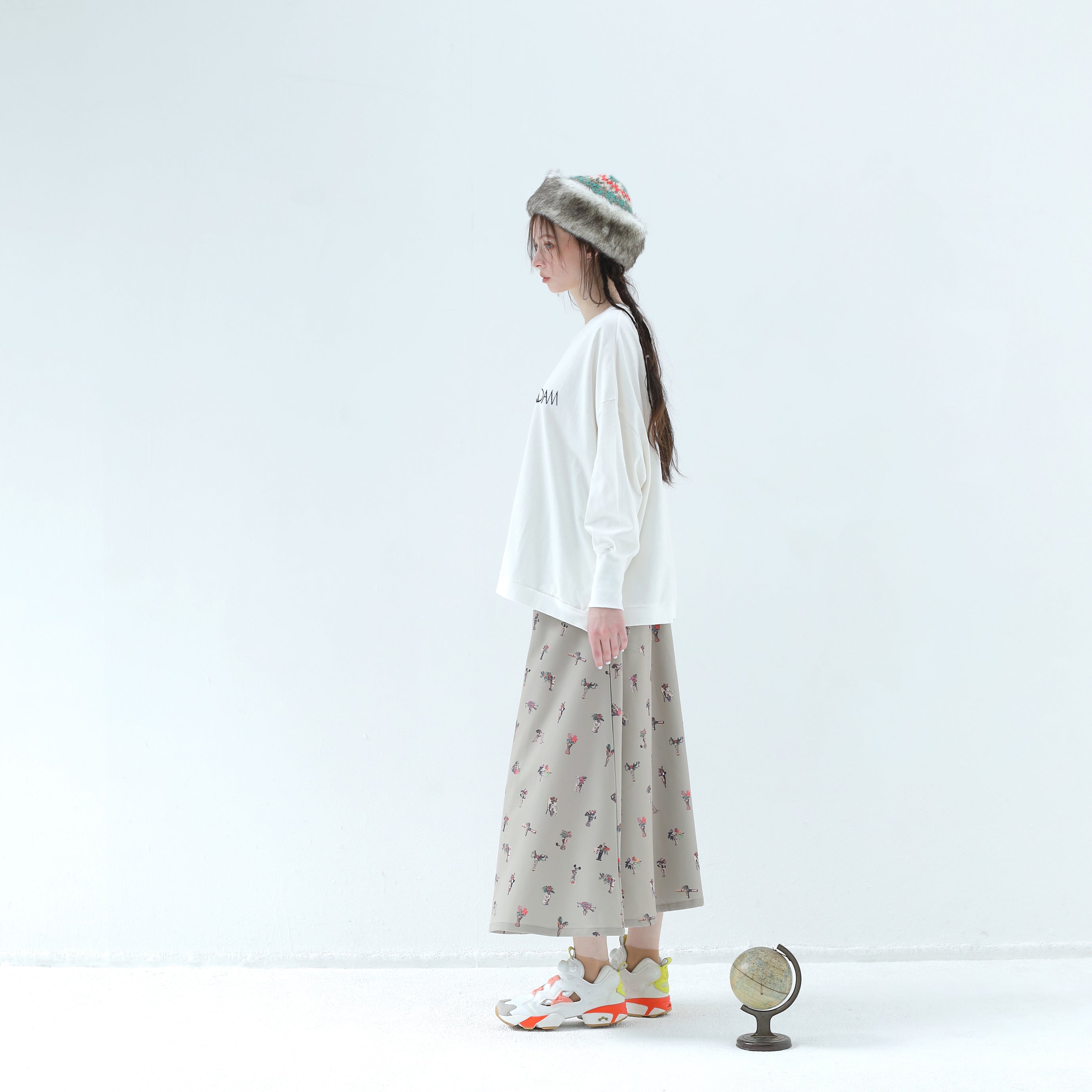 Primitive Knit Cap | Color_Moss | No_bsd25aw-23_moss【BEDSIDEDRAMA_ベッドサイドドラマ】【入荷予定アイテム・入荷連絡可能】