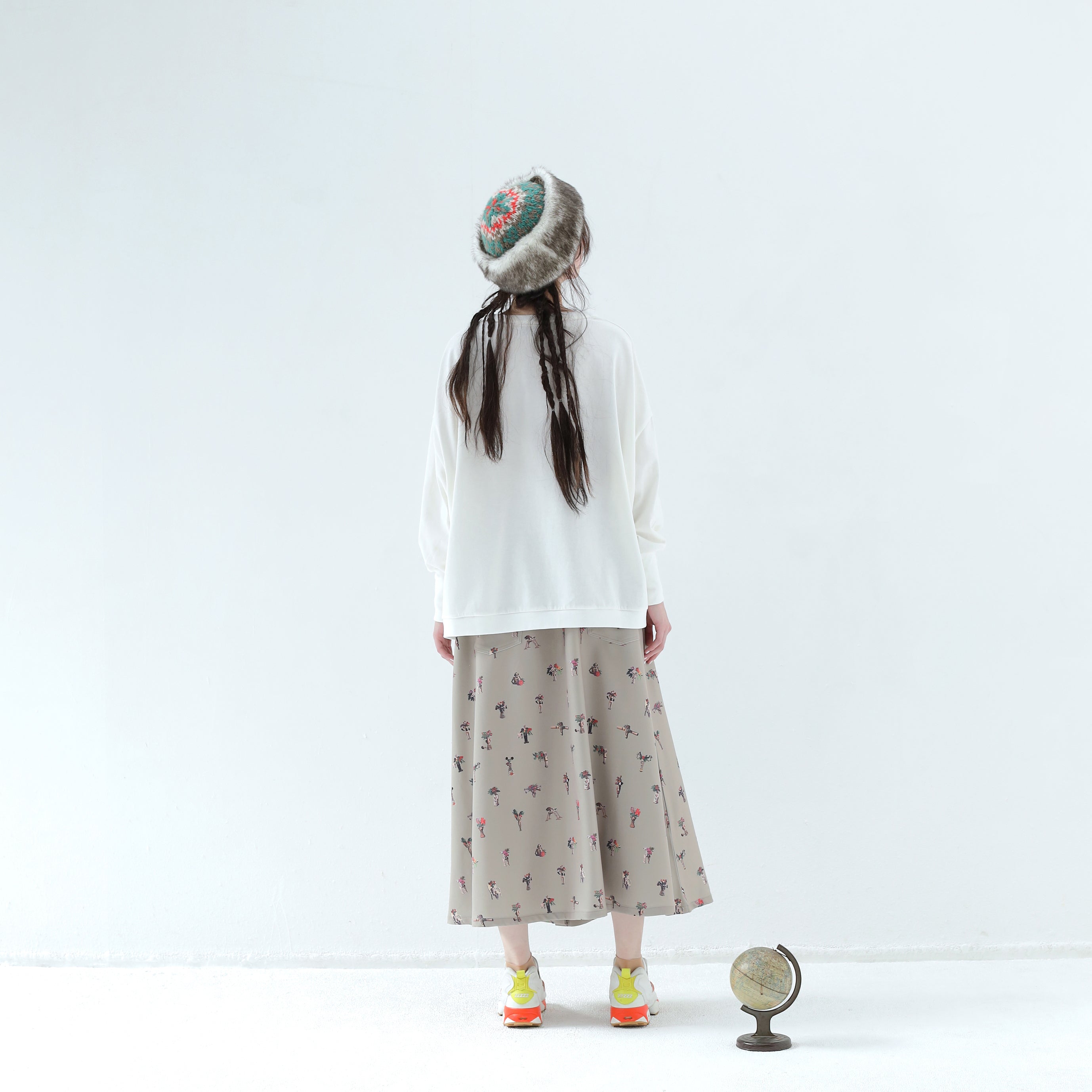 Primitive Knit Cap | Color_Moss | No_bsd25aw-23_moss【BEDSIDEDRAMA_ベッドサイドドラマ】【入荷予定アイテム・入荷連絡可能】
