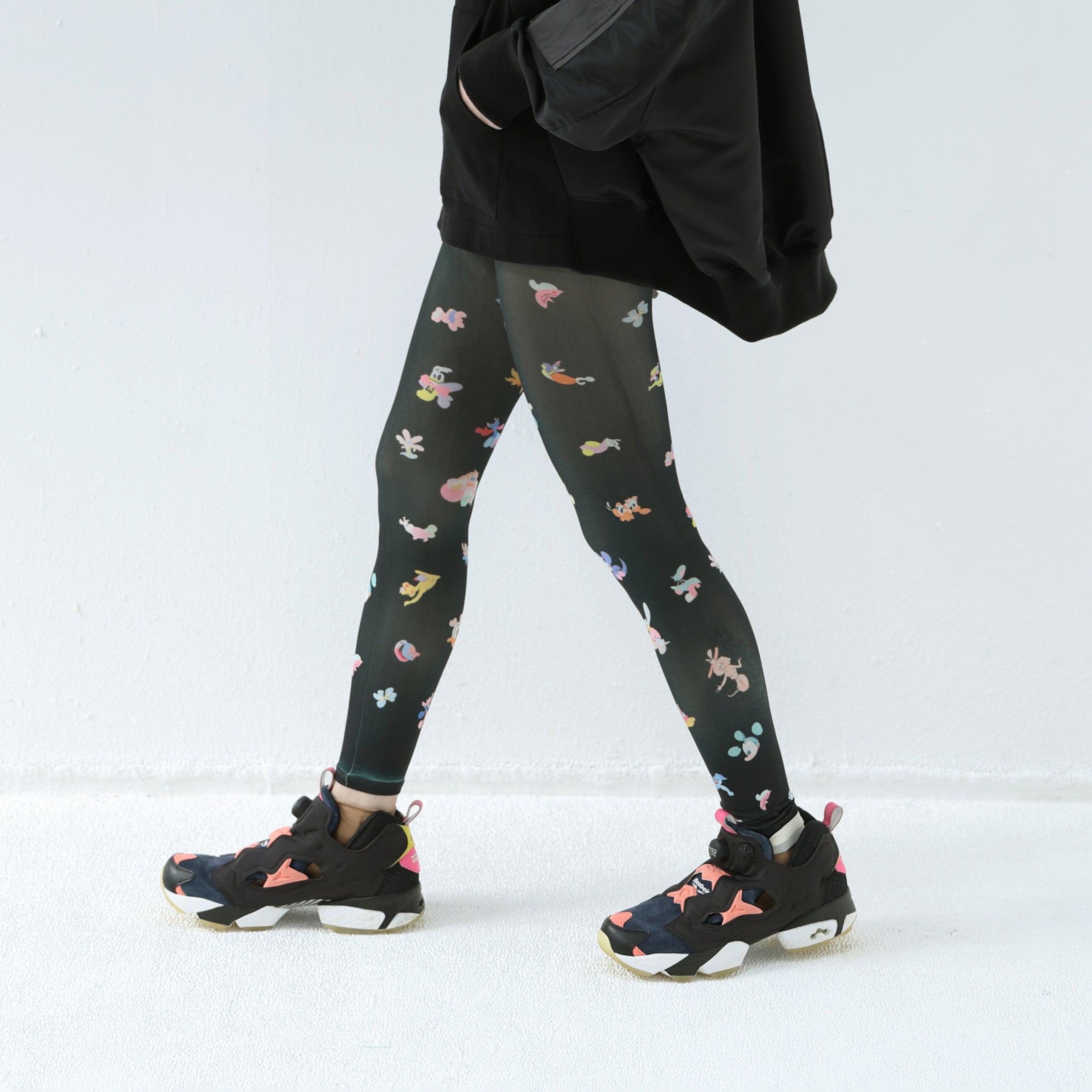 Primitive Leggins | Color_Melt | No_bsd25aw-24_melt【BEDSIDEDRAMA_ベッドサイドドラマ】【ネコポス選択可能】