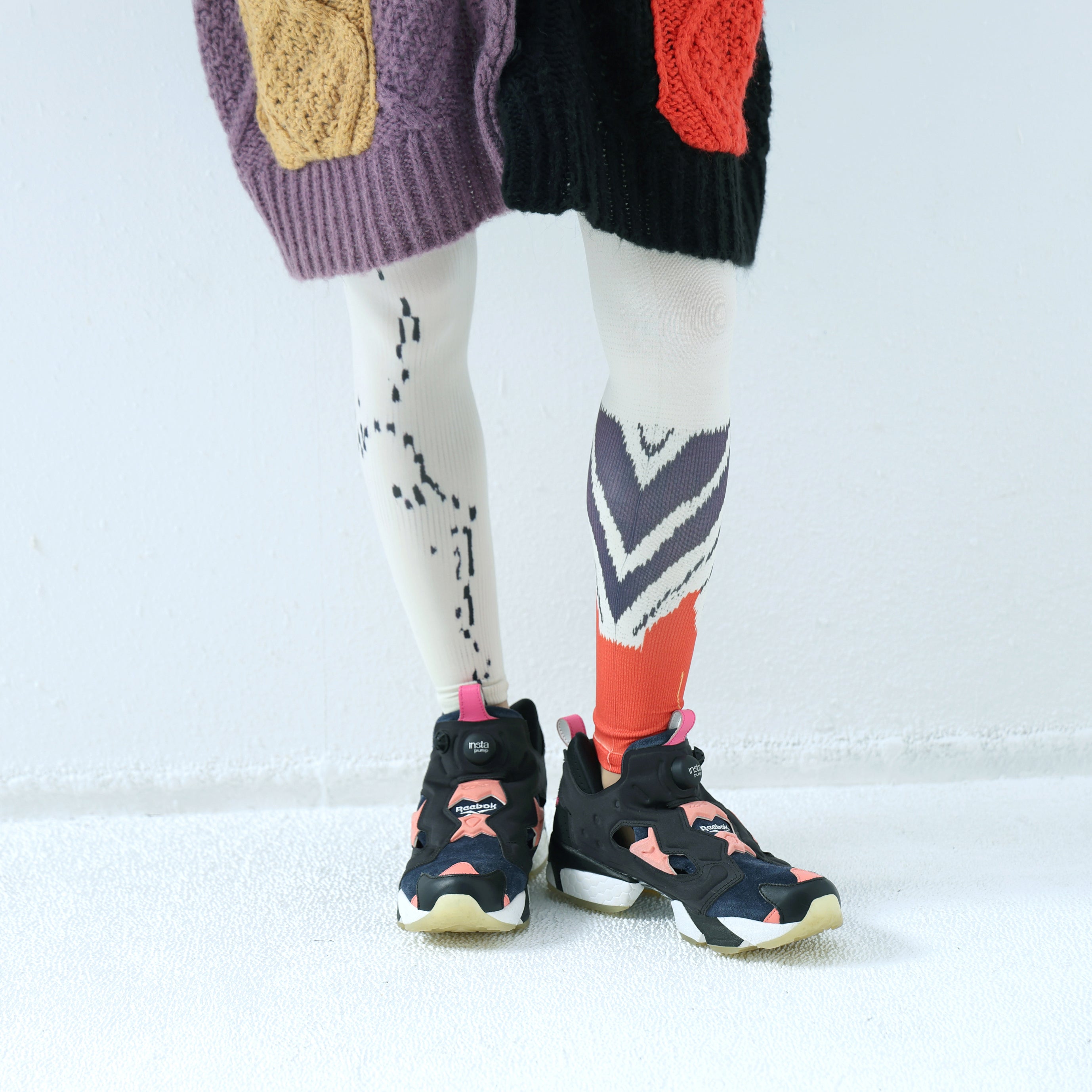 Primitive Leggins | Color_Hand | No_bsd25aw-24_hand【BEDSIDEDRAMA_ベッドサイドドラマ】【ネコポス選択可能】