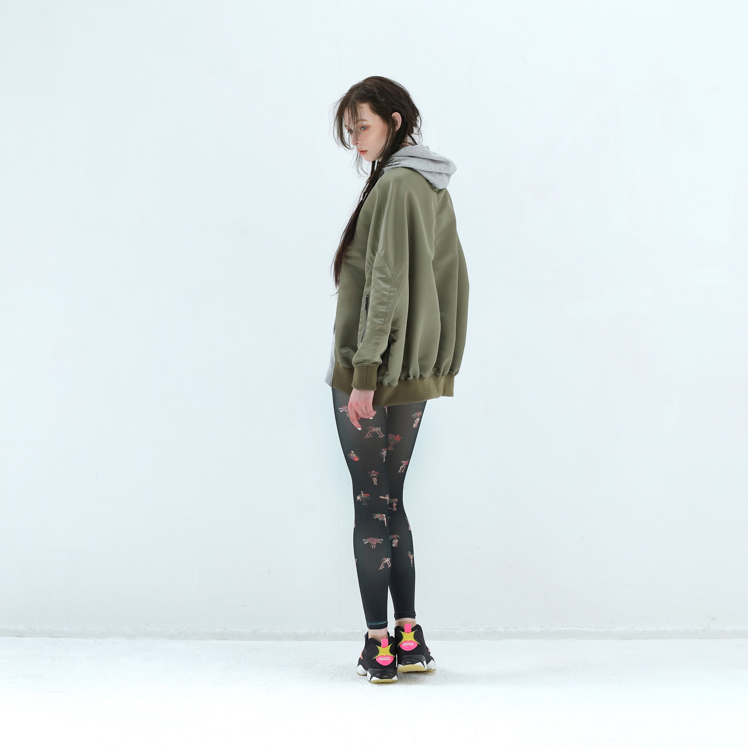 Primitive Leggins | Color_Relic | No_bsd25aw-24_relic【BEDSIDEDRAMA_ベッドサイドドラマ】【ネコポス選択可能】