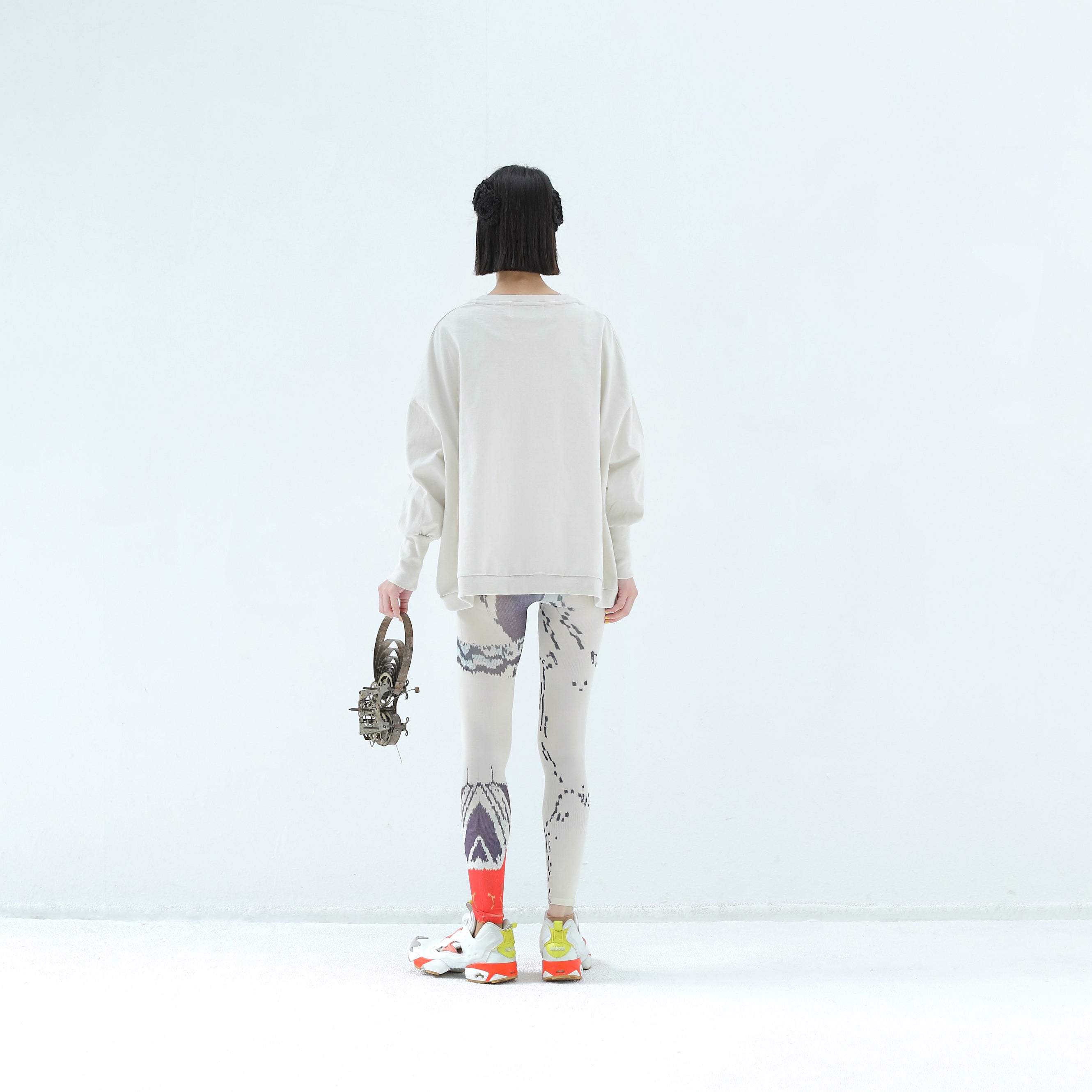 Primitive Leggins | Color_Hand | No_bsd25aw-24_hand【BEDSIDEDRAMA_ベッドサイドドラマ】【ネコポス選択可能】