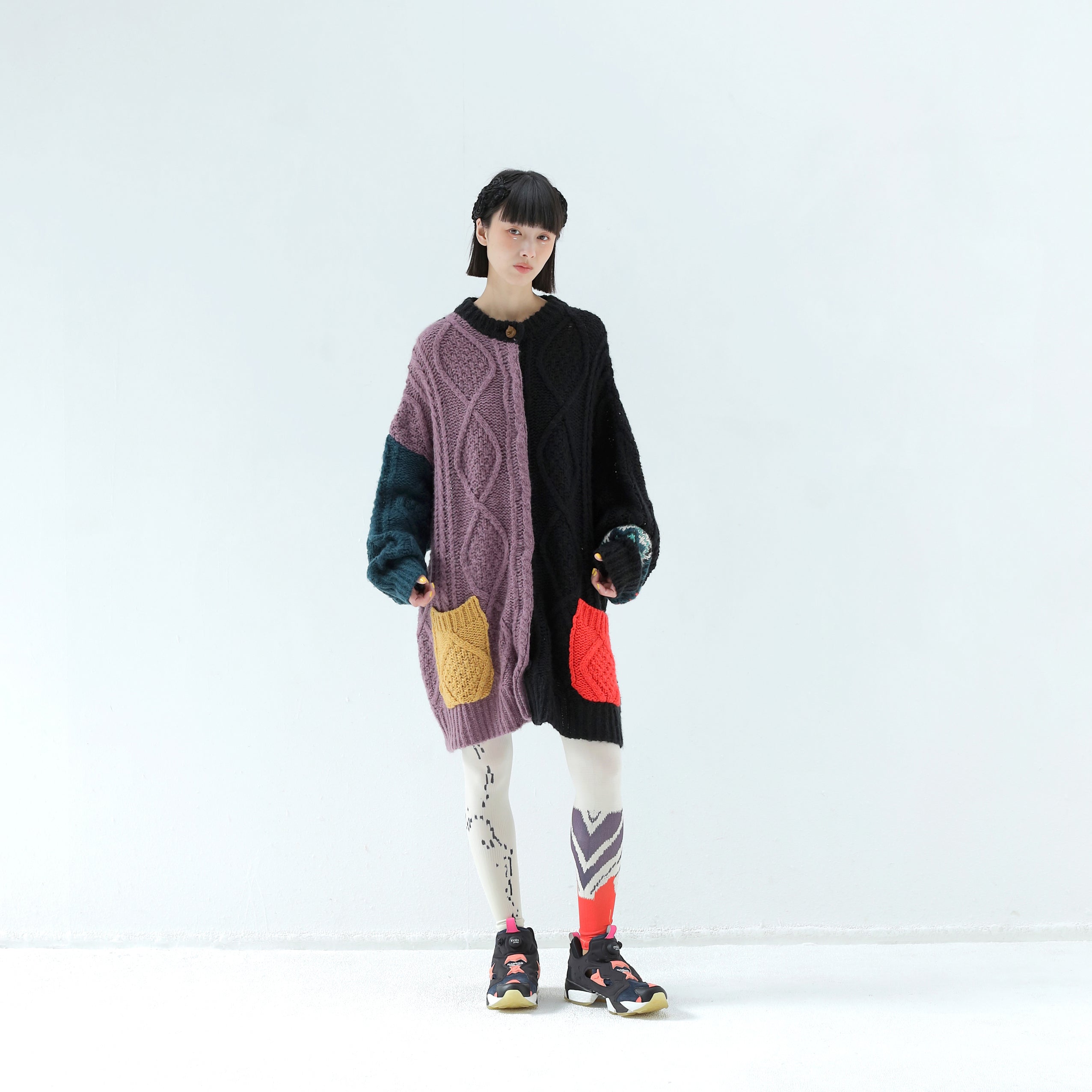 Primitive Leggins | Color_Hand | No_bsd25aw-24_hand【BEDSIDEDRAMA_ベッドサイドドラマ】【ネコポス選択可能】