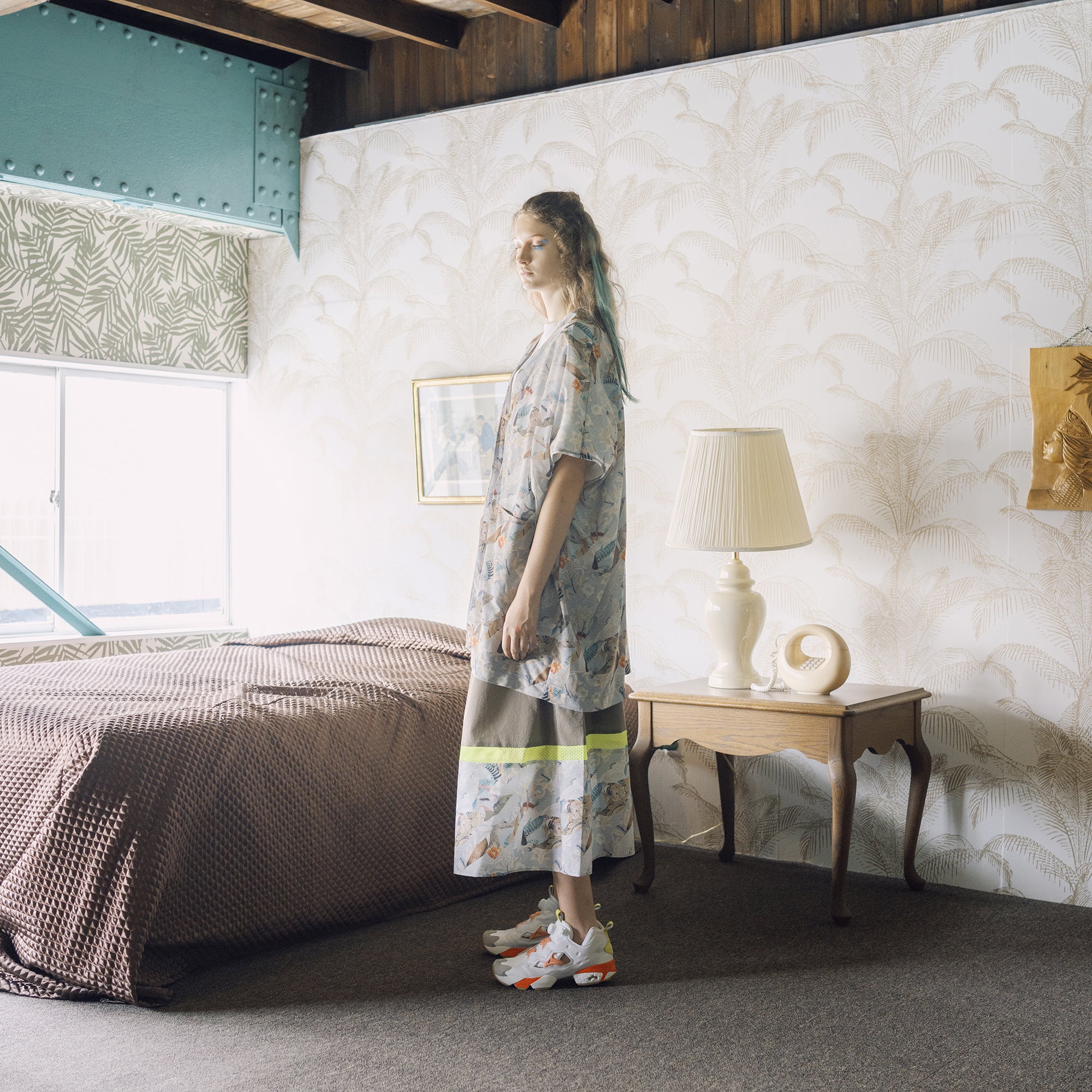 BSD25SS-07_Grey | Arts & Crafts Gilet Cardigan | Color:Grey【BEDSIDEDRAMA_ベッドサイドドラマ】【archive】