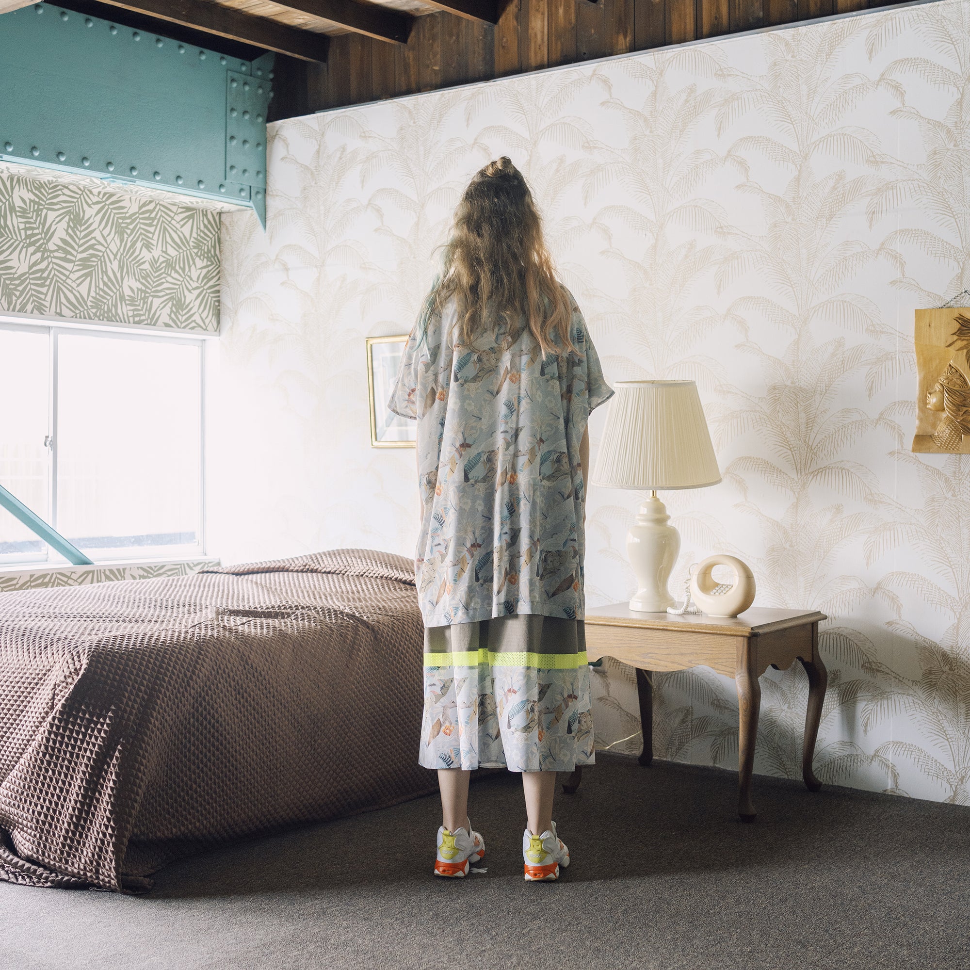 BSD25SS-07_Grey | Arts & Crafts Gilet Cardigan | Color:Grey【BEDSIDEDRAMA_ベッドサイドドラマ】【archive】