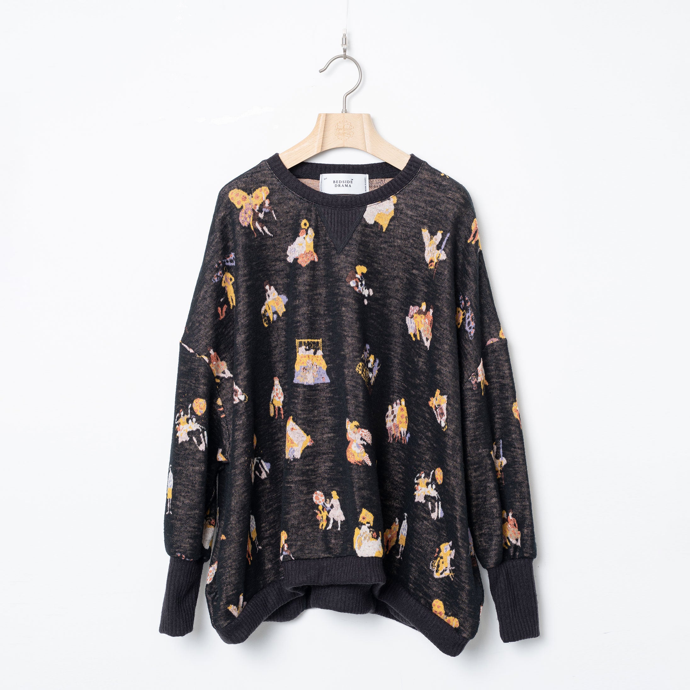 Twenty Night JQ Pulover – Black | BEDSIDEDRAMA | 入荷予定アイテム