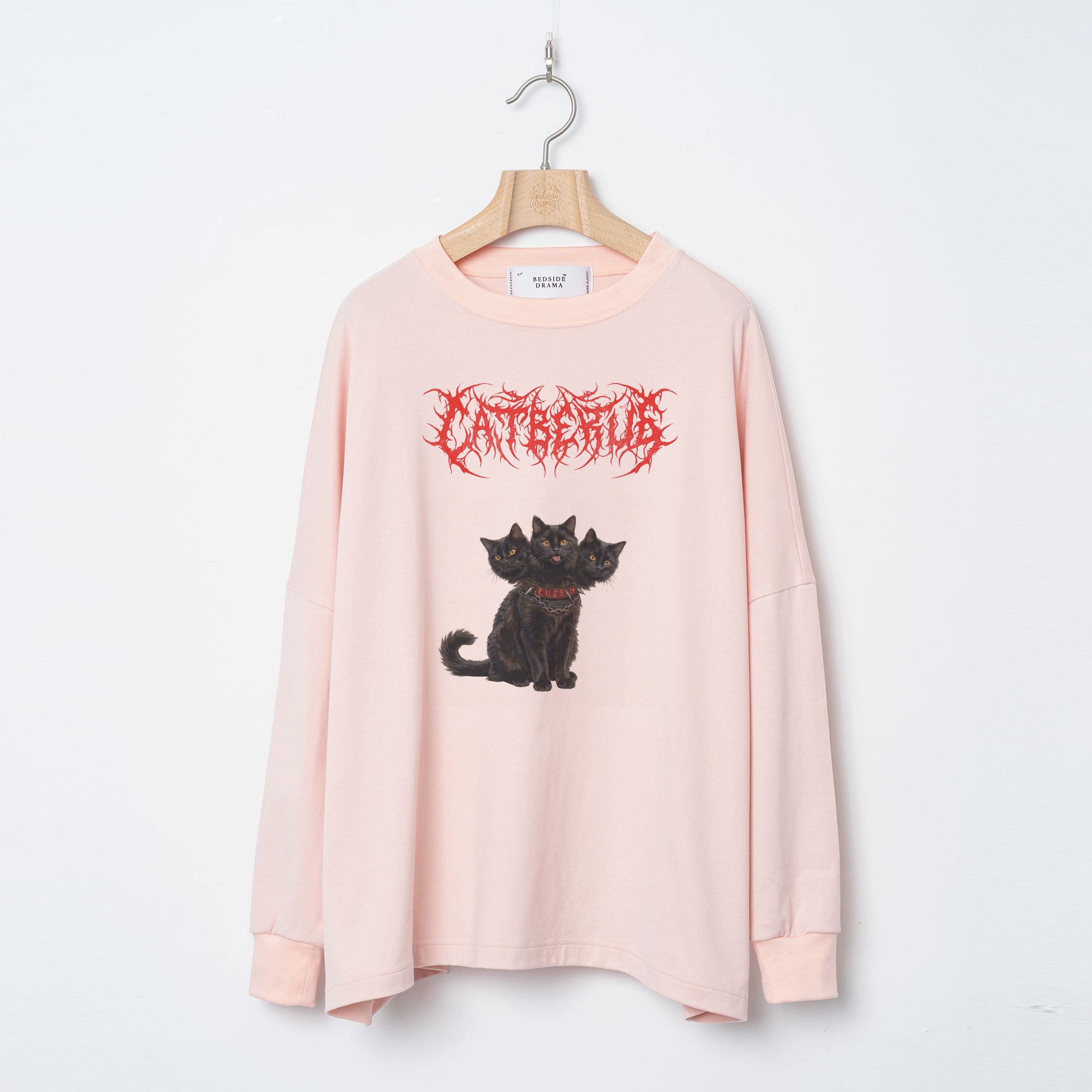 CATBERUS Wide Pullover – Pink | BEDSIDEDRAMA | 入荷予定アイテム