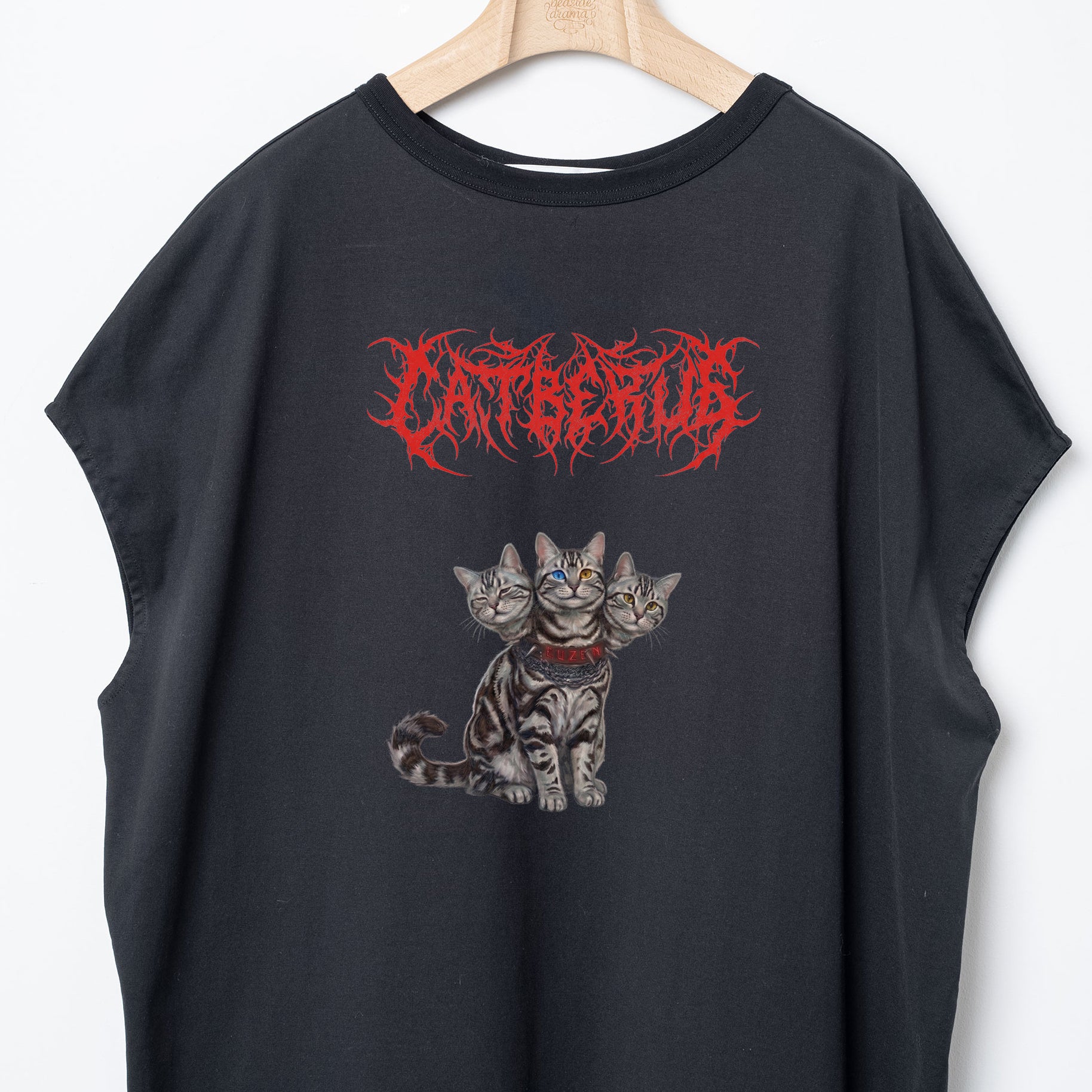 CATBERUS Dress Tee – Black | BEDSIDEDRAMA | 入荷予定アイテム