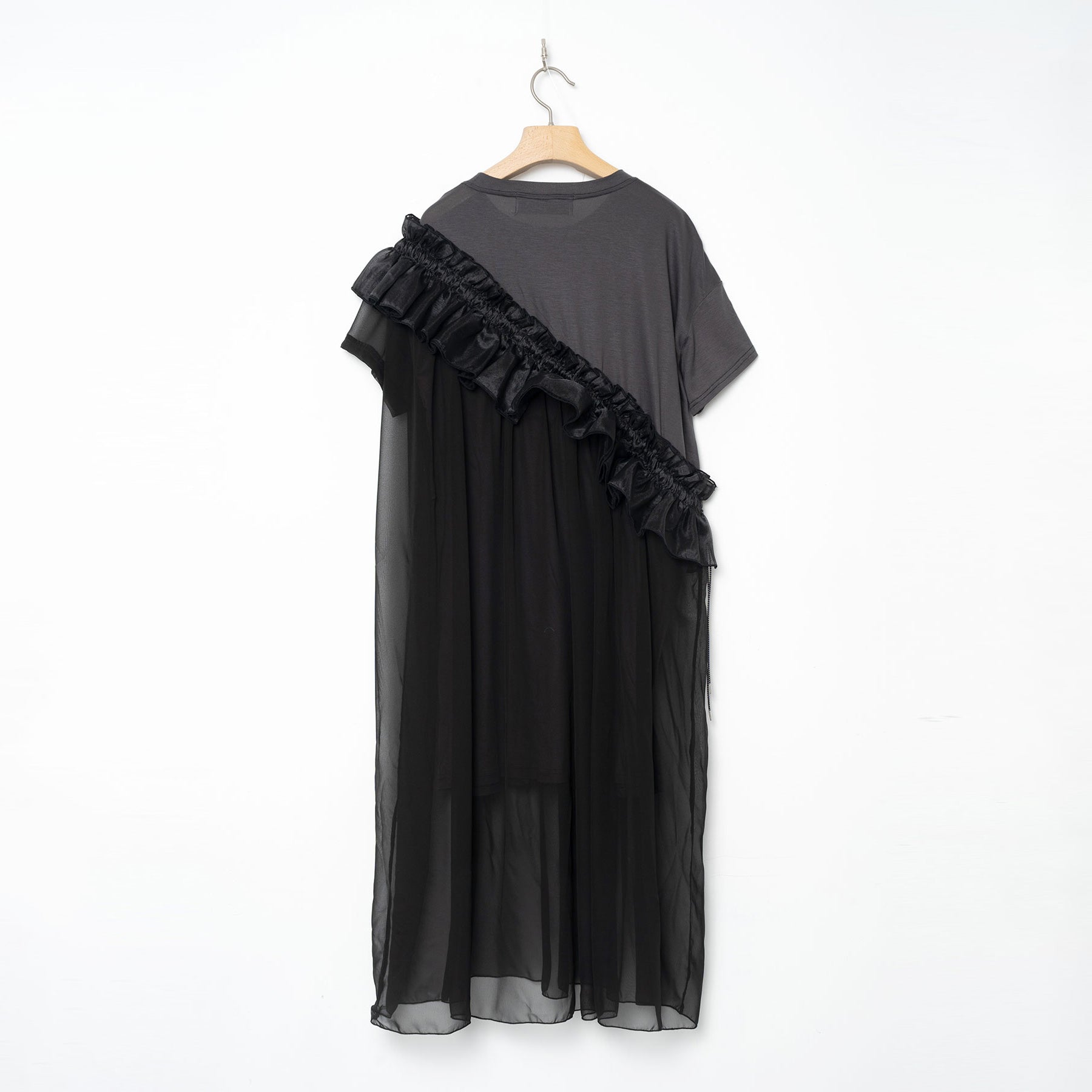 Tutu Frill Tee Dress– Black | BEDSIDEDRAMA