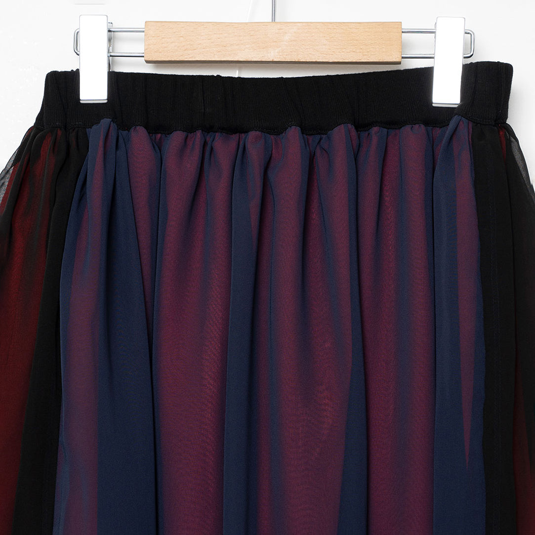 Mirage Layer Skirt | Color_Black | No_BSD26SS-09_Black【BEDSIDEDRAMA_ベッドサイドドラマ】【入荷予定アイテム・入荷連絡可能】