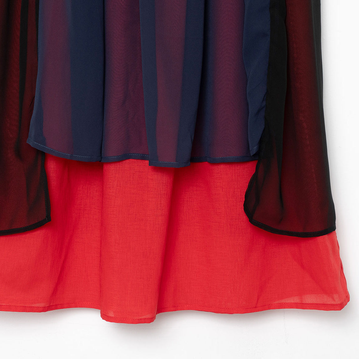 Mirage Layer Skirt | Color_Black | No_BSD26SS-09_Black【BEDSIDEDRAMA_ベッドサイドドラマ】【入荷予定アイテム・入荷連絡可能】