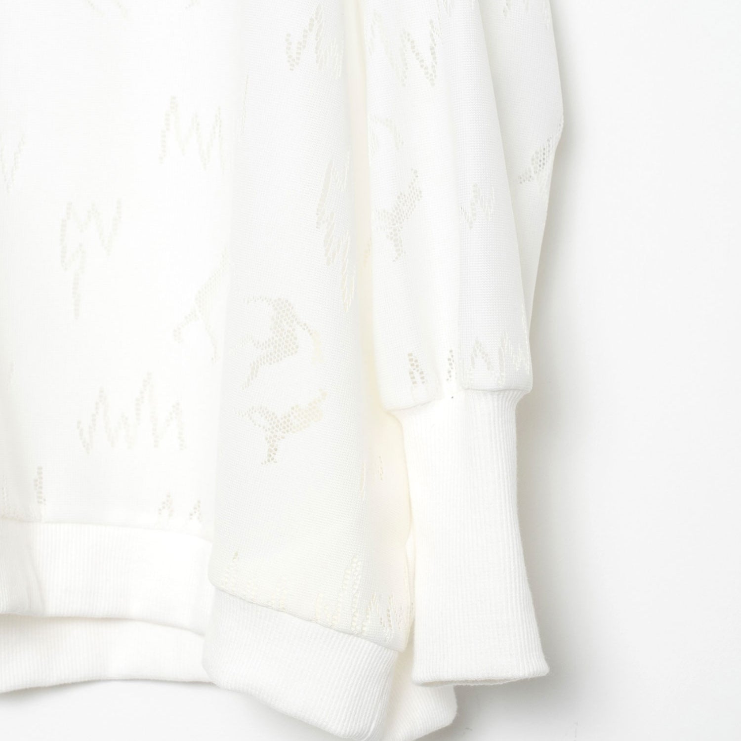Dancing Lace Pullover | Color_White | No_BSD26SS-11_White【BEDSIDEDRAMA_ベッドサイドドラマ】【入荷予定アイテム・入荷連絡可能】