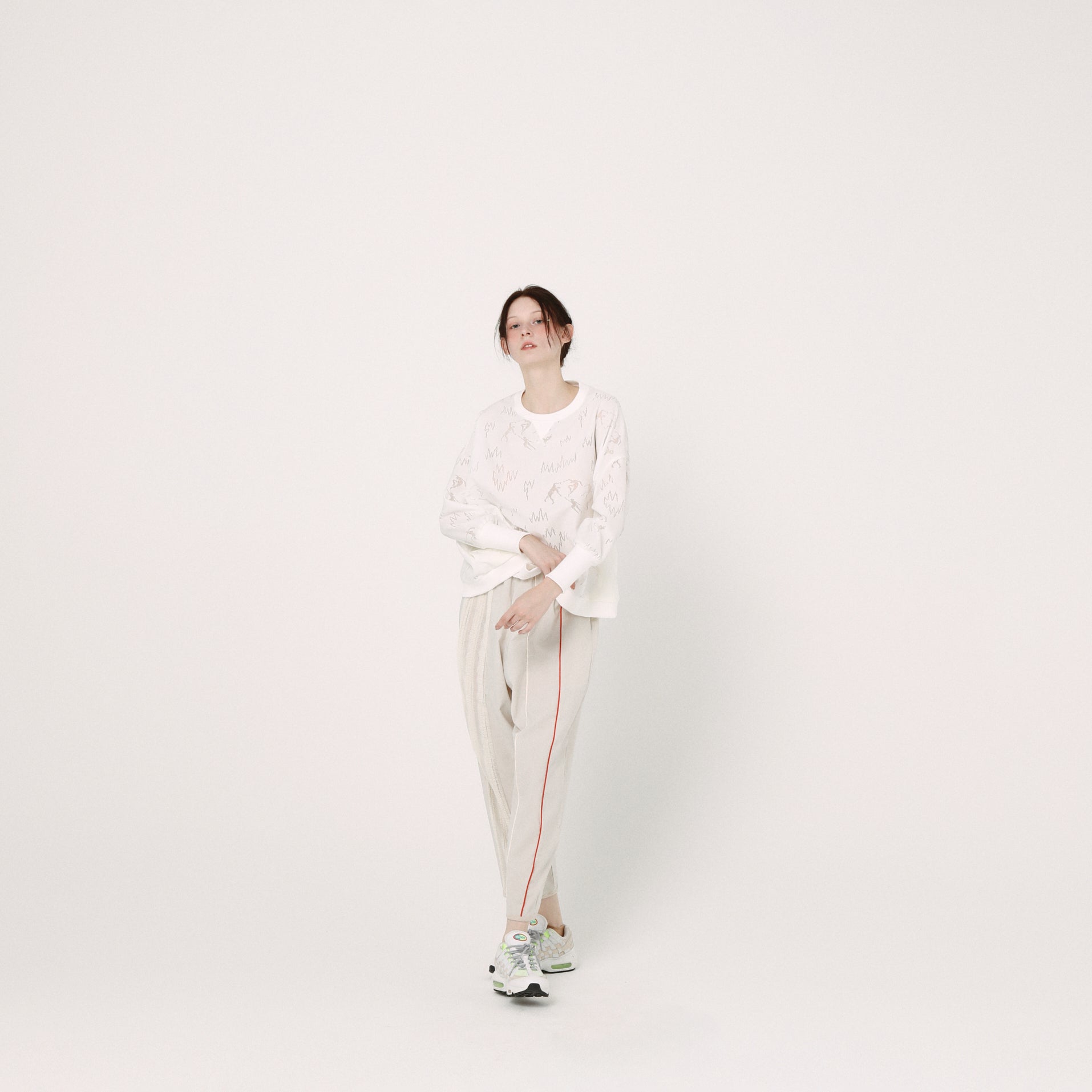 Dancing Lace Pullover | Color_White | No_BSD26SS-11_White【BEDSIDEDRAMA_ベッドサイドドラマ】【入荷予定アイテム・入荷連絡可能】