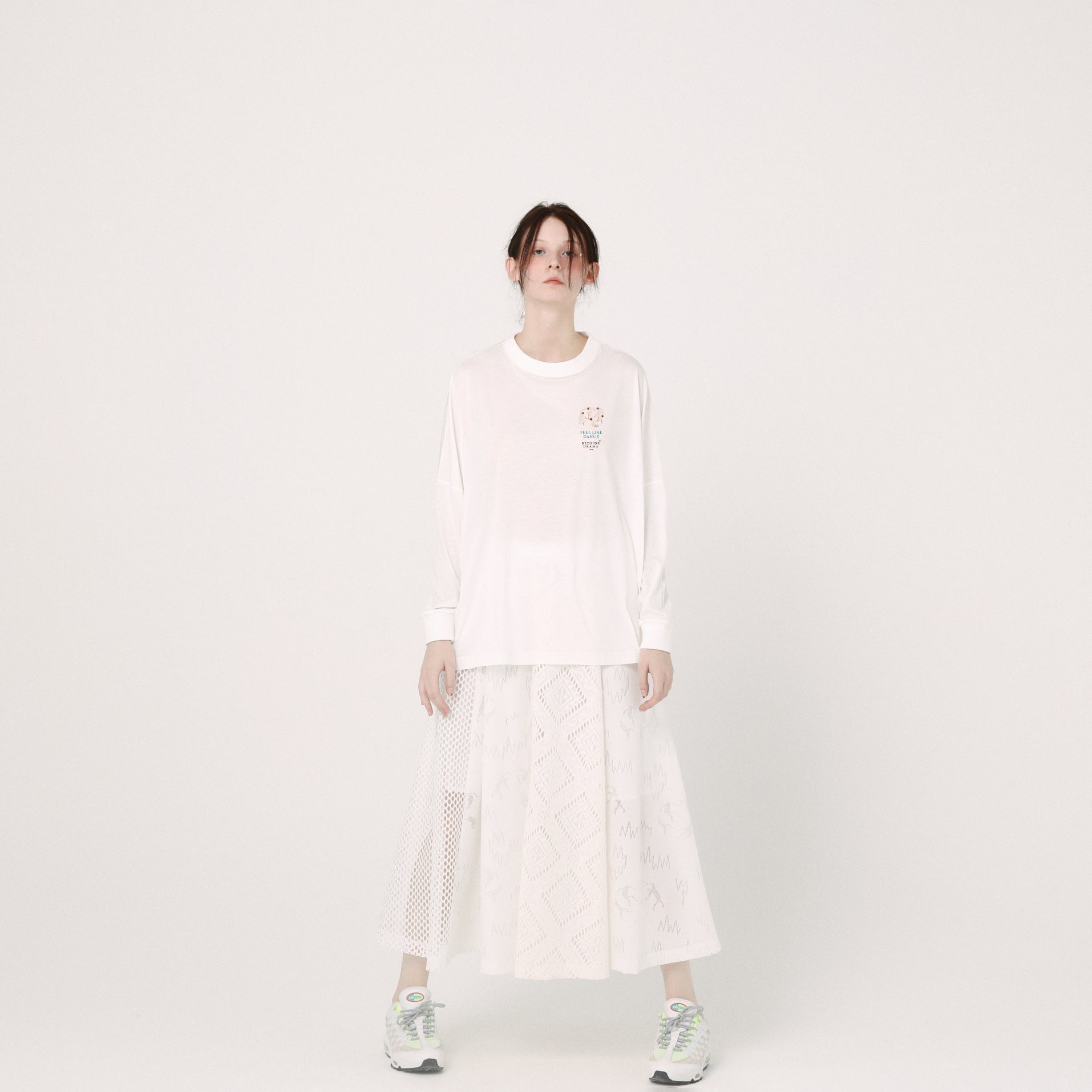 Dancing Lace Culottes | Color_White | No_BSD26SS-12_White【BEDSIDEDRAMA_ベッドサイドドラマ】【入荷予定アイテム・入荷連絡可能】