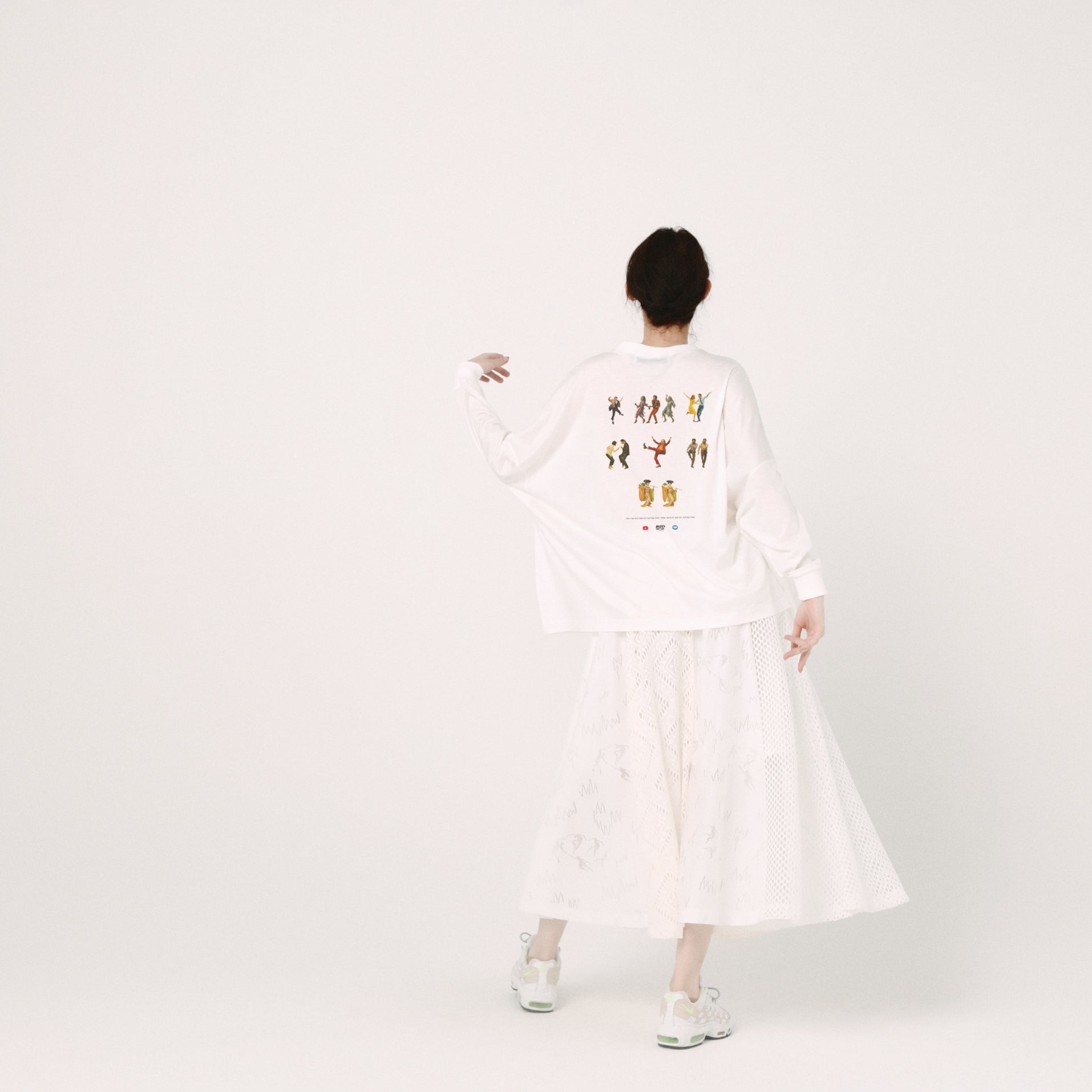 Dancing Lace Culottes | Color_White | No_BSD26SS-12_White【BEDSIDEDRAMA_ベッドサイドドラマ】【入荷予定アイテム・入荷連絡可能】