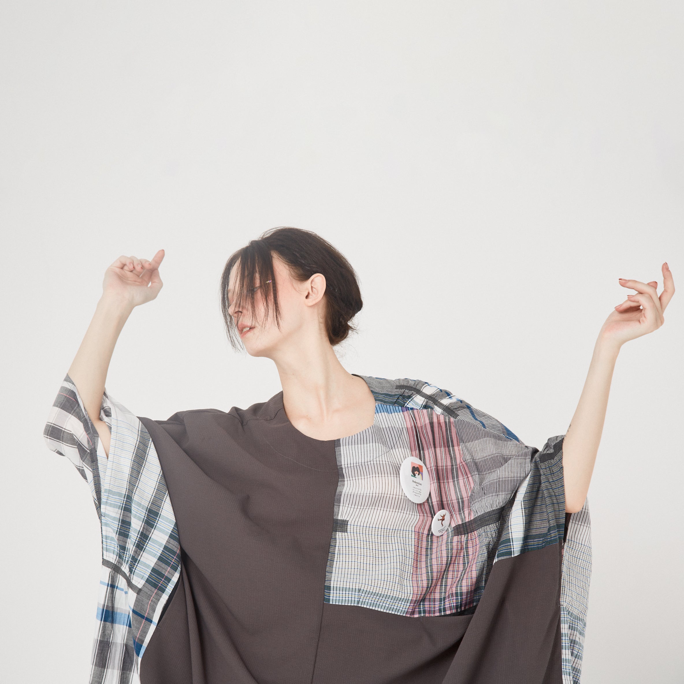 Dress Maxi One-piece | Color_Grey | No_BSD26SS-13_Grey【BEDSIDEDRAMA_ベッドサイドドラマ】【入荷予定アイテム・入荷連絡可能】