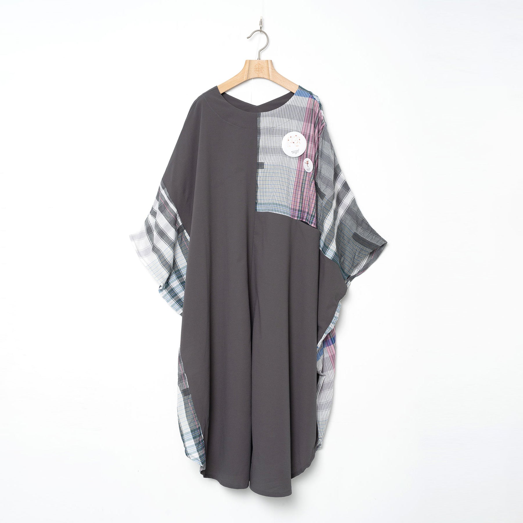Dress Maxi One-piece | Color_Grey | No_BSD26SS-13_Grey【BEDSIDEDRAMA_ベッドサイドドラマ】【入荷予定アイテム・入荷連絡可能】