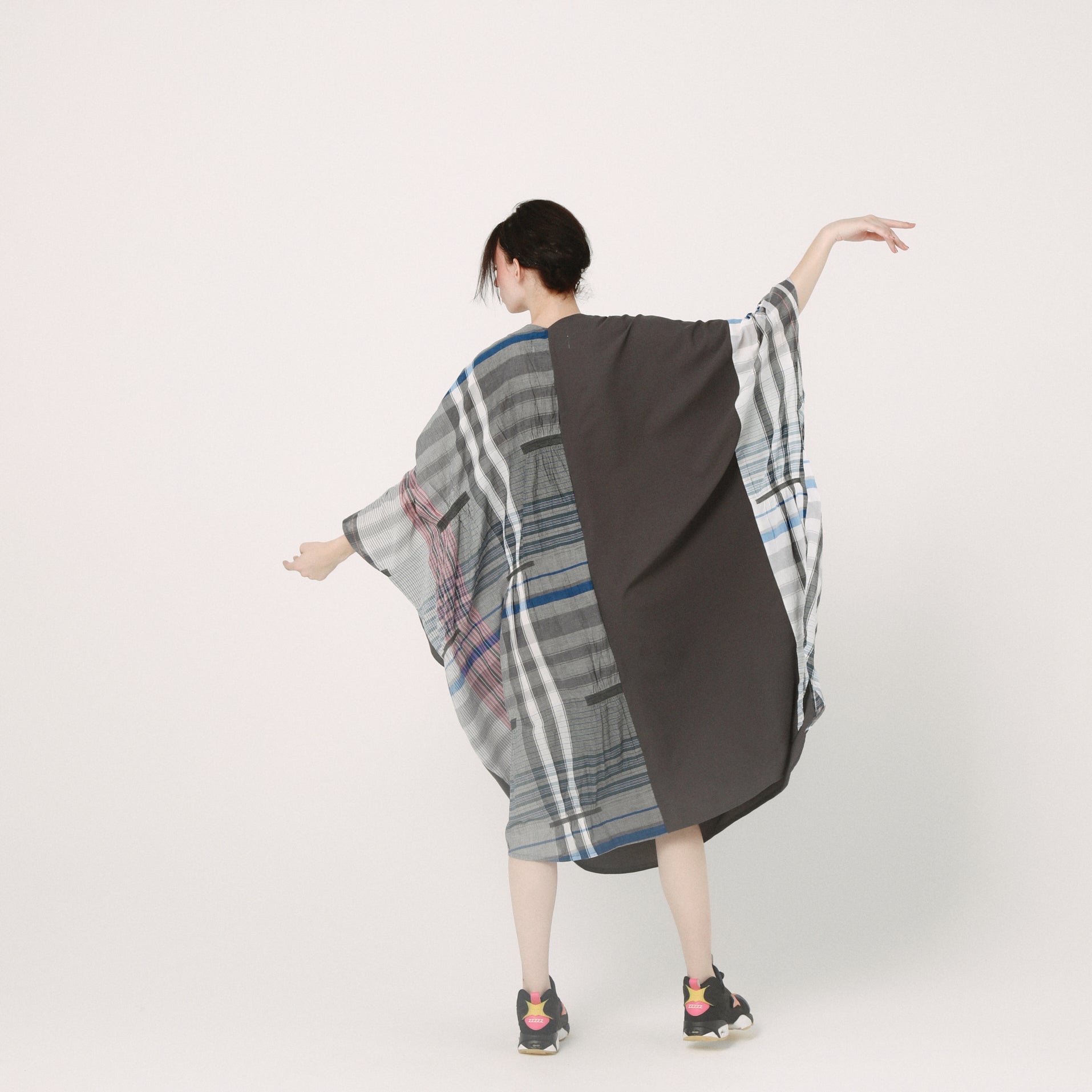 Dress Maxi One-piece | Color_Grey | No_BSD26SS-13_Grey【BEDSIDEDRAMA_ベッドサイドドラマ】【入荷予定アイテム・入荷連絡可能】