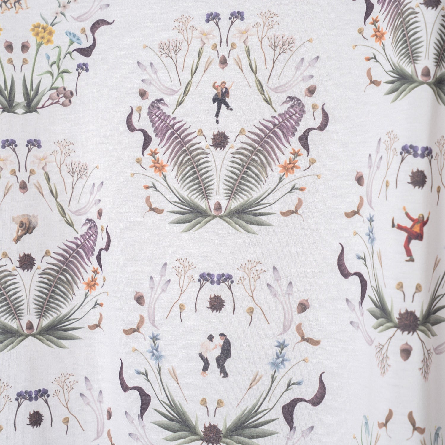 Dance In The Garden Tee | Color_Natural | No_BSD26SS-18_Natural【BEDSIDEDRAMA_ベッドサイドドラマ】【入荷予定アイテム・入荷連絡可能】